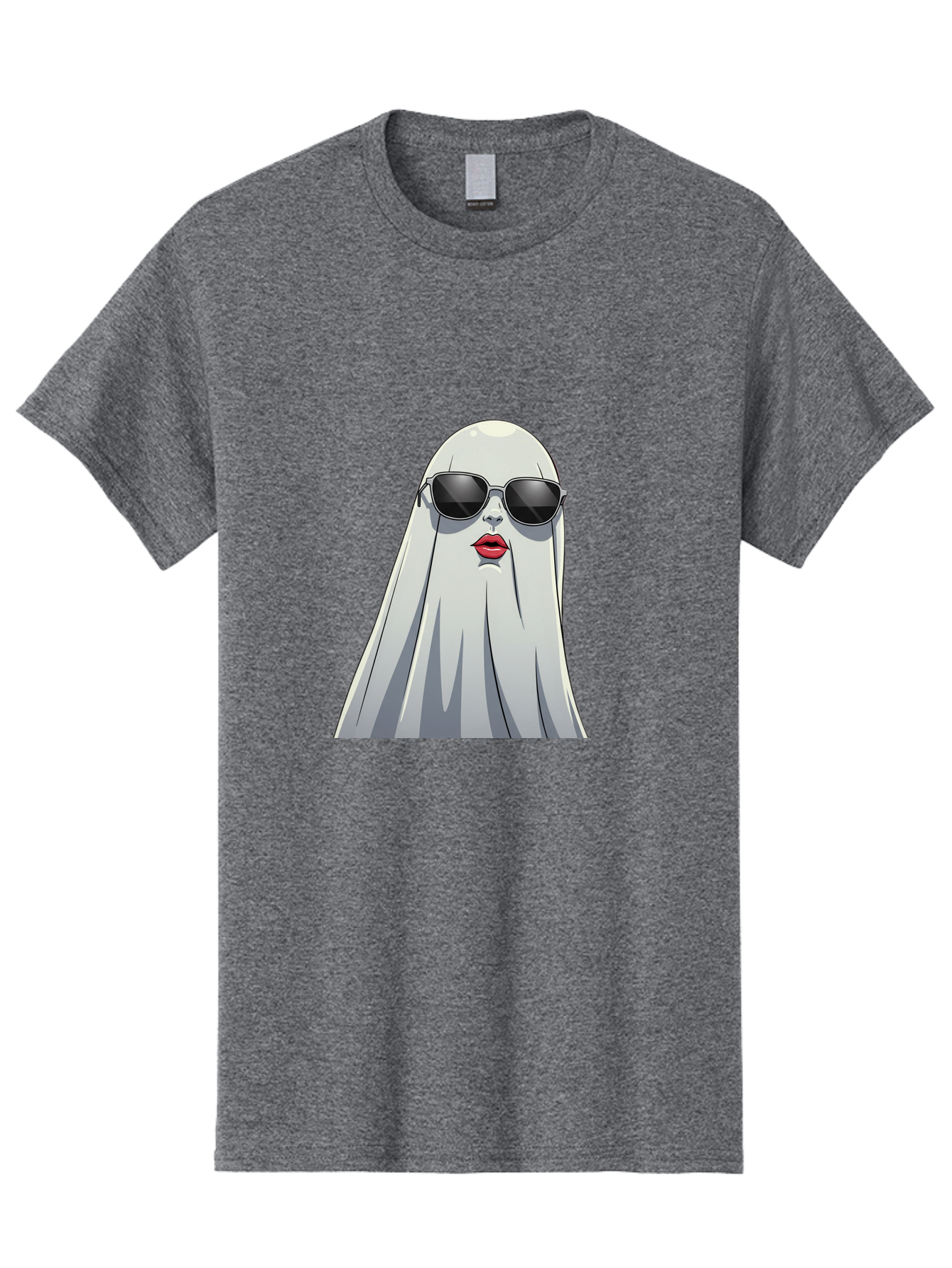 Ghost-In-Sunglasses Men'S Graphic Tee, 100% Cotton, Comfortable Casual Summer Wear, Machine Washable, Vintage Camera, Old Camera, Antique Camera, Black Camera, Classic Photography, Photography Equipment, Nostalgic Device, Film Camera, Bak667