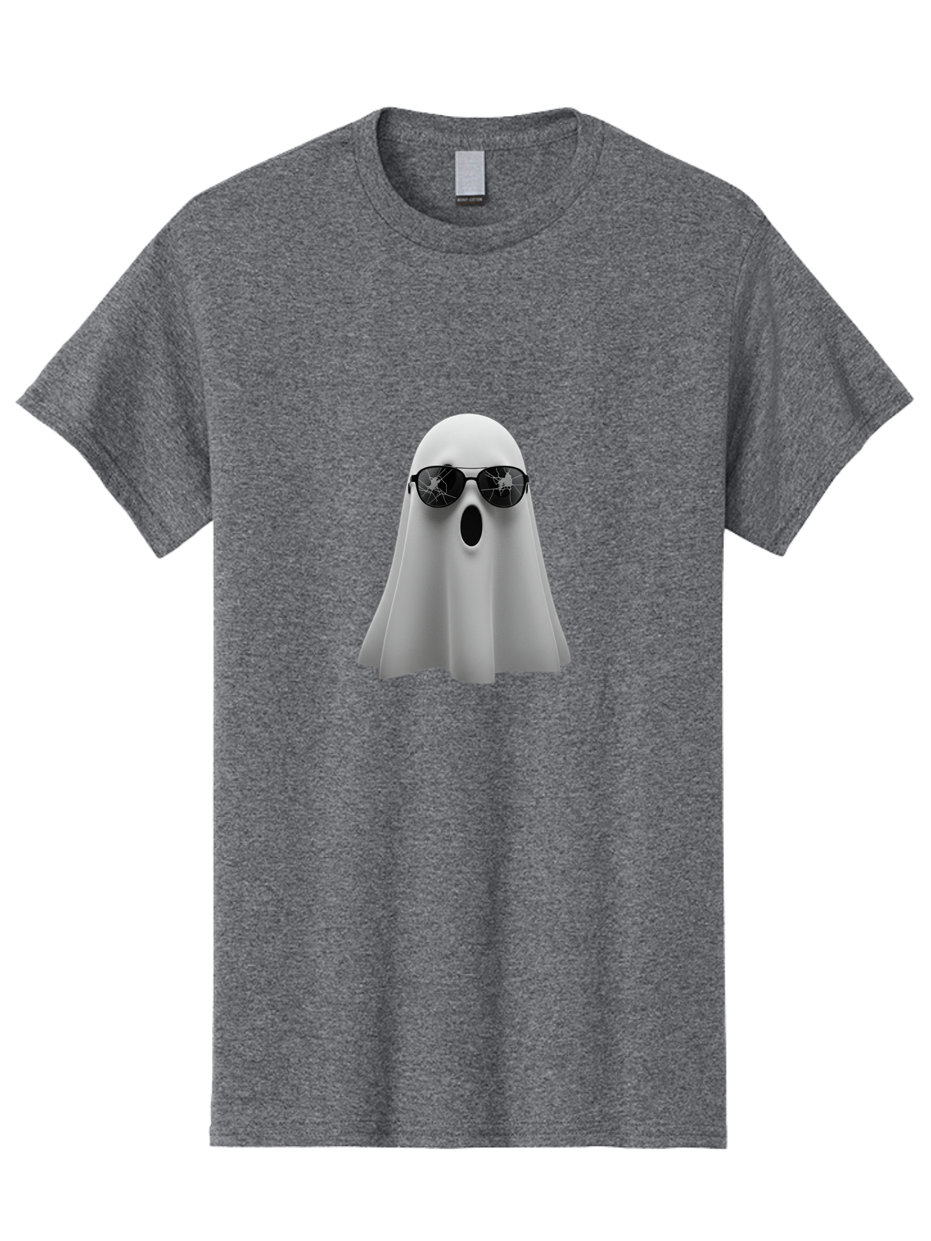 Ghost-Sunglasses-1 Men'S Graphic Tee, 100% Cotton, Comfortable Casual Summer Wear, Machine Washable, Vintage Camera, Old Camera, Antique Camera, Black Camera, Classic Photography, Photography Equipment, Nostalgic Device, Film Camera, Bak668