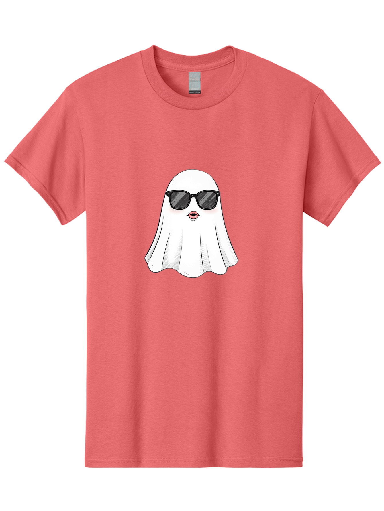 Ghost-Sunglasses-2 Men'S Graphic Tee, 100% Cotton, Comfortable Casual Summer Wear, Machine Washable, Vintage Camera, Old Camera, Antique Camera, Black Camera, Classic Photography, Photography Equipment, Nostalgic Device, Film Camera, Bak669