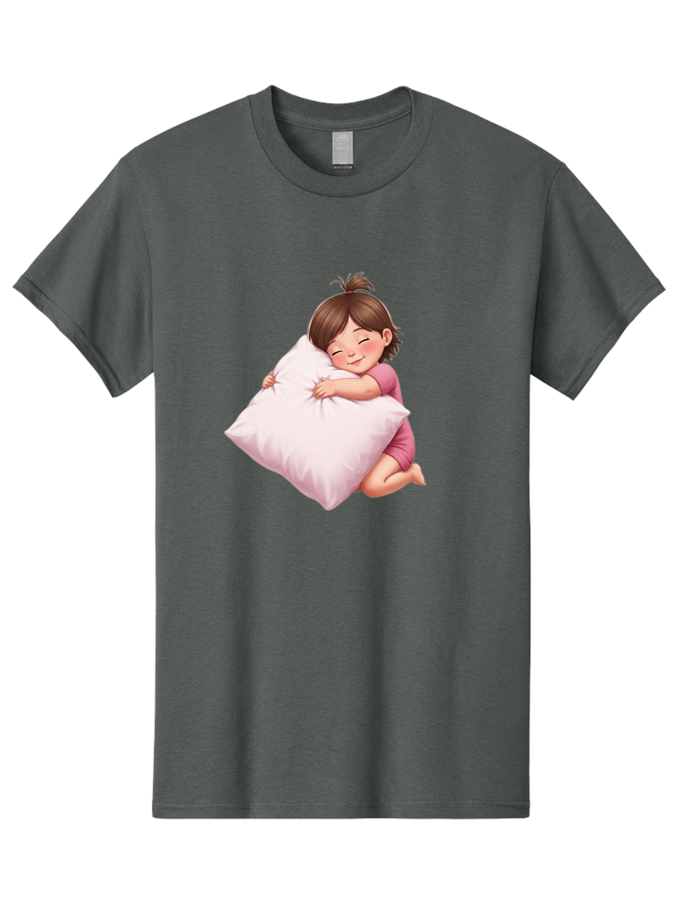 Girl-Hugging-Pillow-1 Men'S Graphic Tee, 100% Cotton, Comfortable Casual Summer Wear, Machine Washable, Vintage Camera, Old Camera, Antique Camera, Black Camera, Classic Photography, Photography Equipment, Nostalgic Device, Film Camera, Bak686
