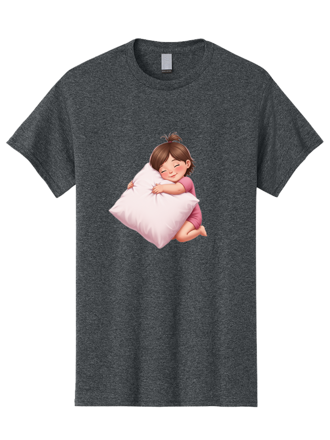 Girl-Hugging-Pillow-1 Men'S Graphic Tee, 100% Cotton, Comfortable Casual Summer Wear, Machine Washable, Vintage Camera, Old Camera, Antique Camera, Black Camera, Classic Photography, Photography Equipment, Nostalgic Device, Film Camera, Bak686