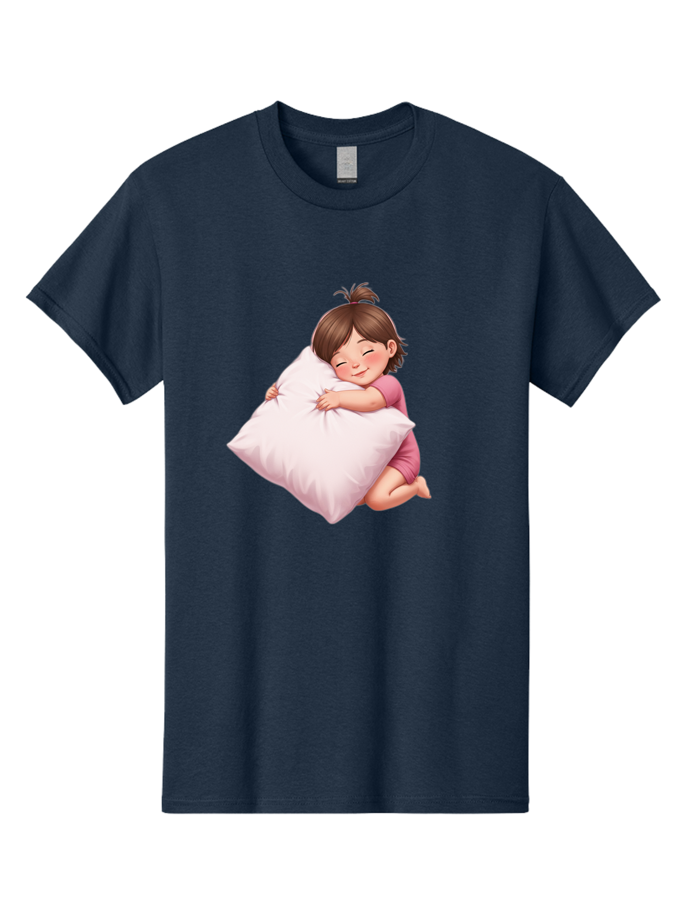 Girl-Hugging-Pillow-1 Men'S Graphic Tee, 100% Cotton, Comfortable Casual Summer Wear, Machine Washable, Vintage Camera, Old Camera, Antique Camera, Black Camera, Classic Photography, Photography Equipment, Nostalgic Device, Film Camera, Bak686