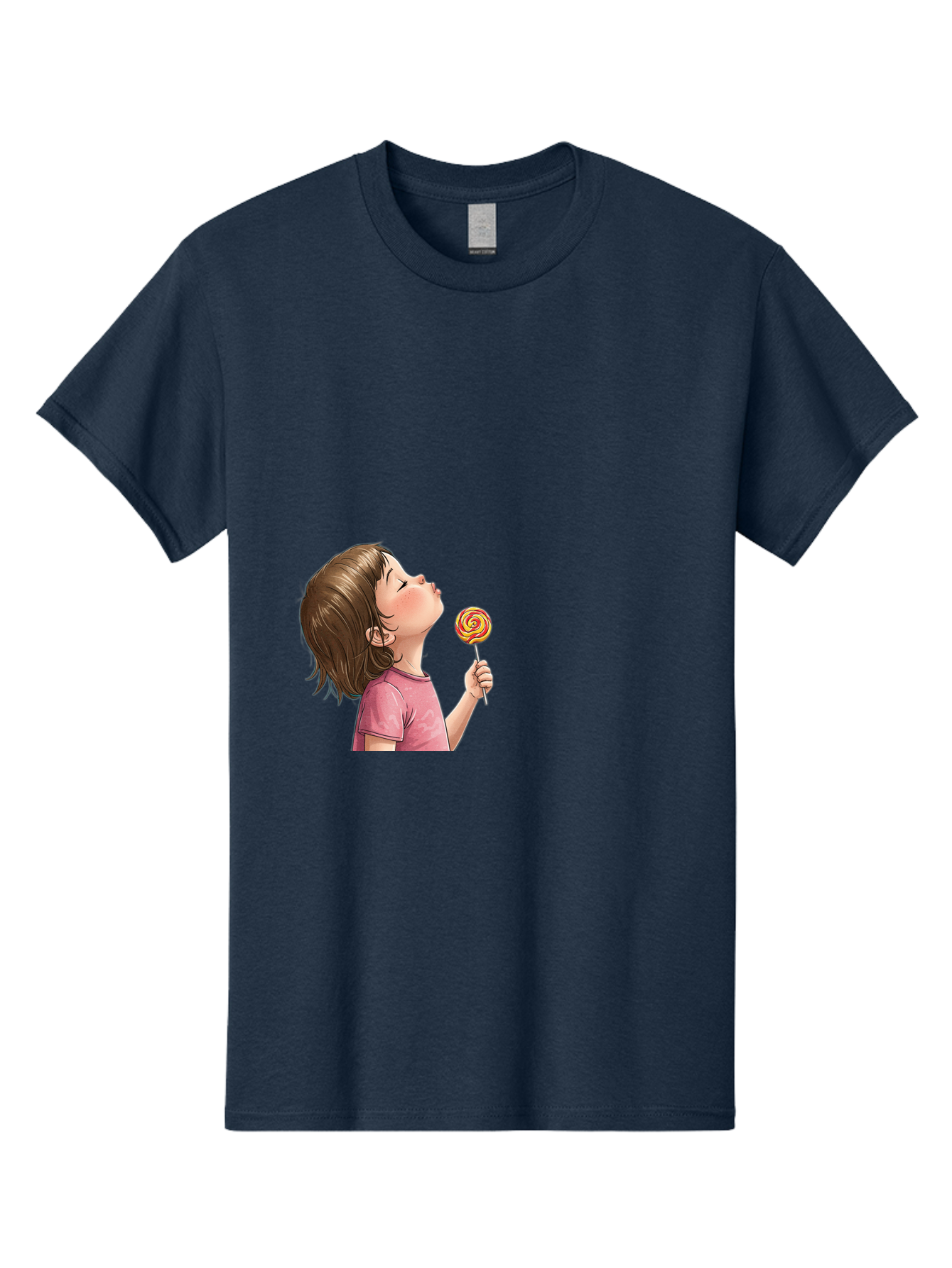 Girl-With-Lollipop Men'S Graphic Tee, 100% Cotton, Comfortable Casual Summer Wear, Machine Washable, Vintage Camera, Old Camera, Antique Camera, Black Camera, Classic Photography, Photography Equipment, Nostalgic Device, Film Camera, Bak691