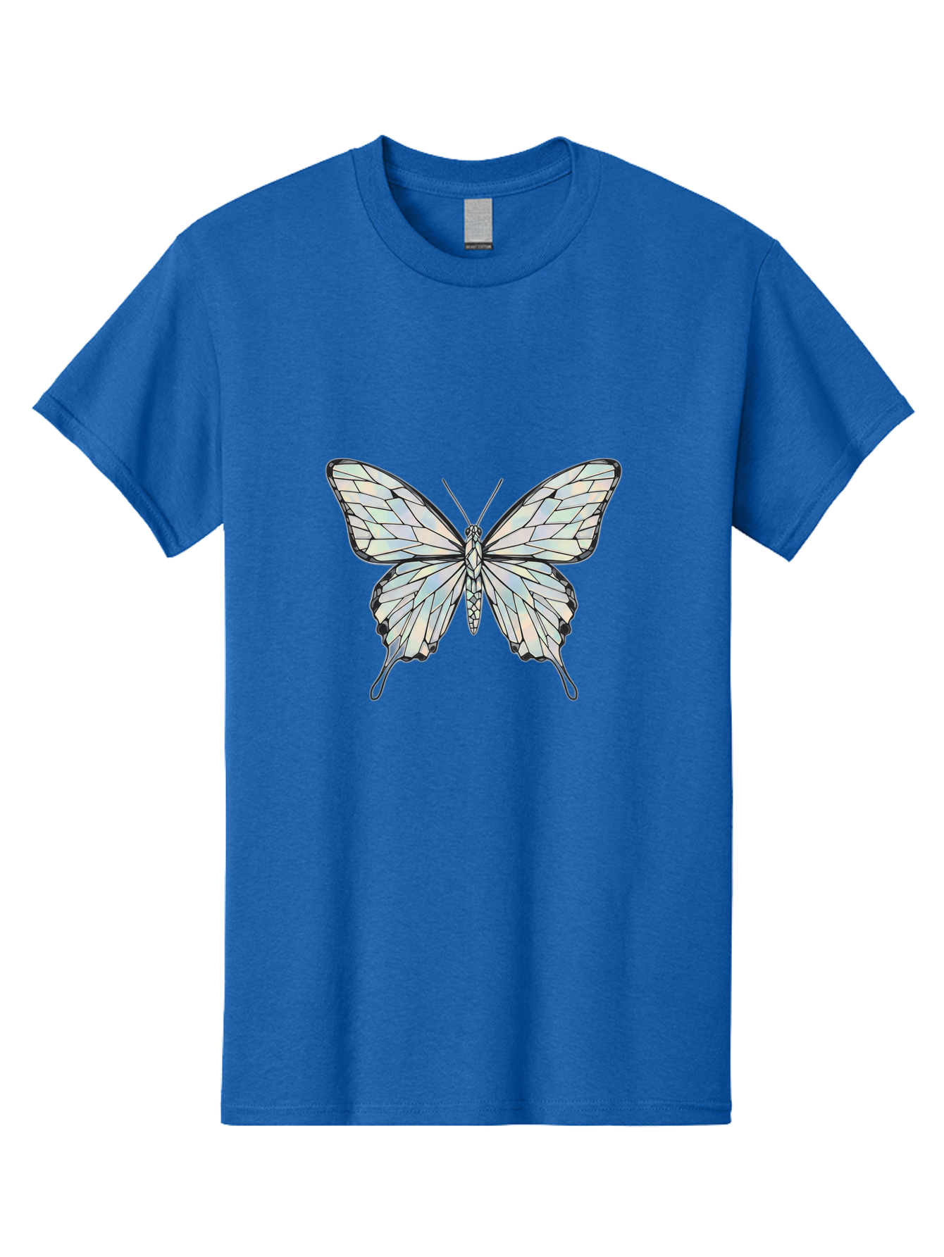 Glass-Butterfly Men'S Graphic Tee, 100% Cotton, Comfortable Casual Summer Wear, Machine Washable, Vintage Camera, Old Camera, Antique Camera, Black Camera, Classic Photography, Photography Equipment, Nostalgic Device, Film Camera, Camera Art Bak692