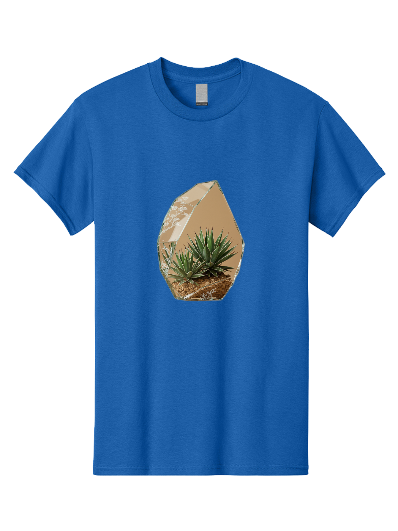 Glass-Terrarium-With-Succulents Men'S Graphic Tee, 100% Cotton, Comfortable Casual Summer Wear, Machine Washable, Vintage Camera, Old Camera, Antique Camera, Black Camera, Classic Photography, Photography Equipment, Nostalgic Device, Bak693