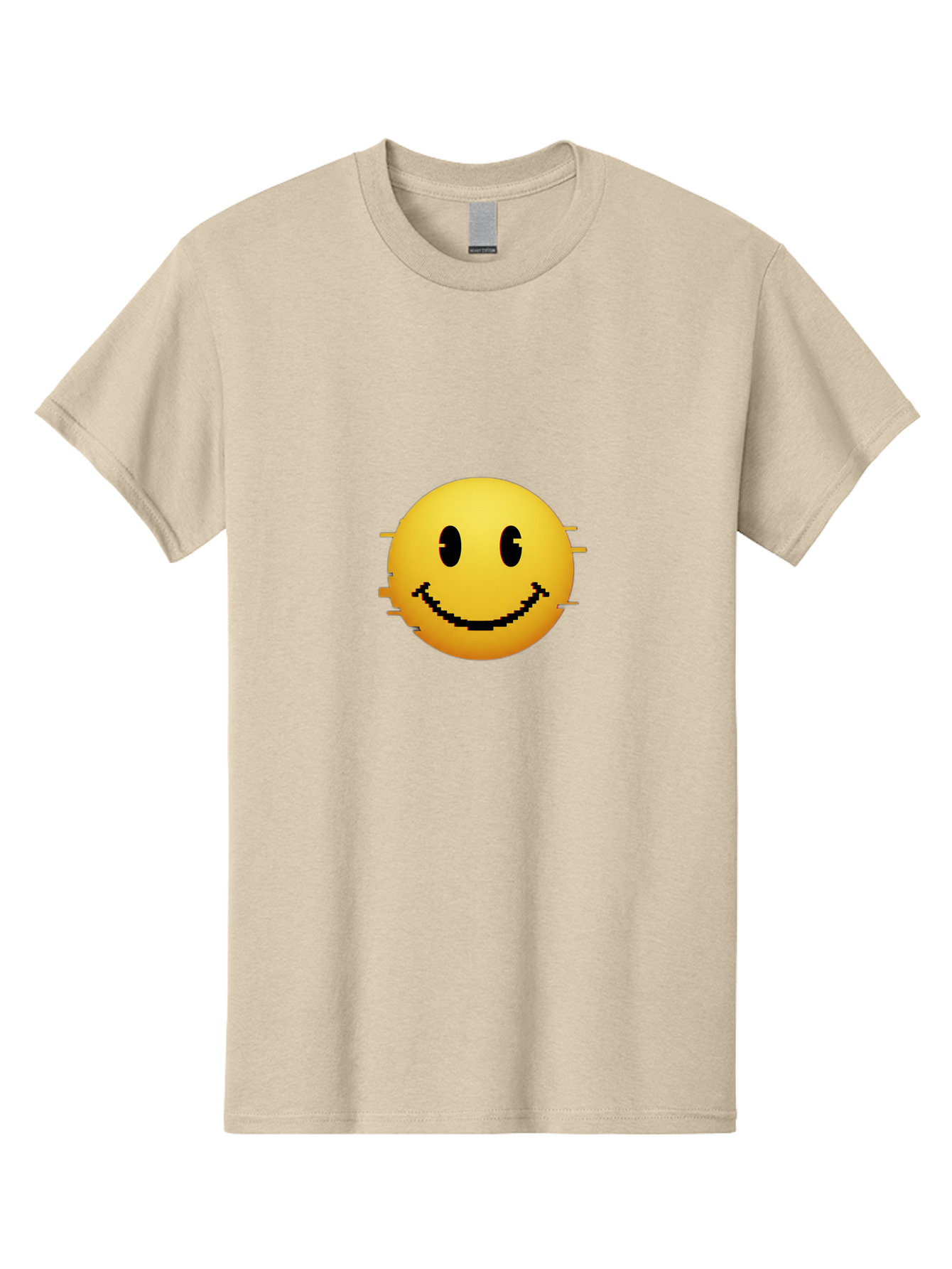 Glitchy-Smiley Men'S Graphic Tee, 100% Cotton, Comfortable Casual Summer Wear, Machine Washable, Vintage Camera, Old Camera, Antique Camera, Black Camera, Classic Photography, Photography Equipment, Nostalgic Device, Film Camera, Camera Art Bak697