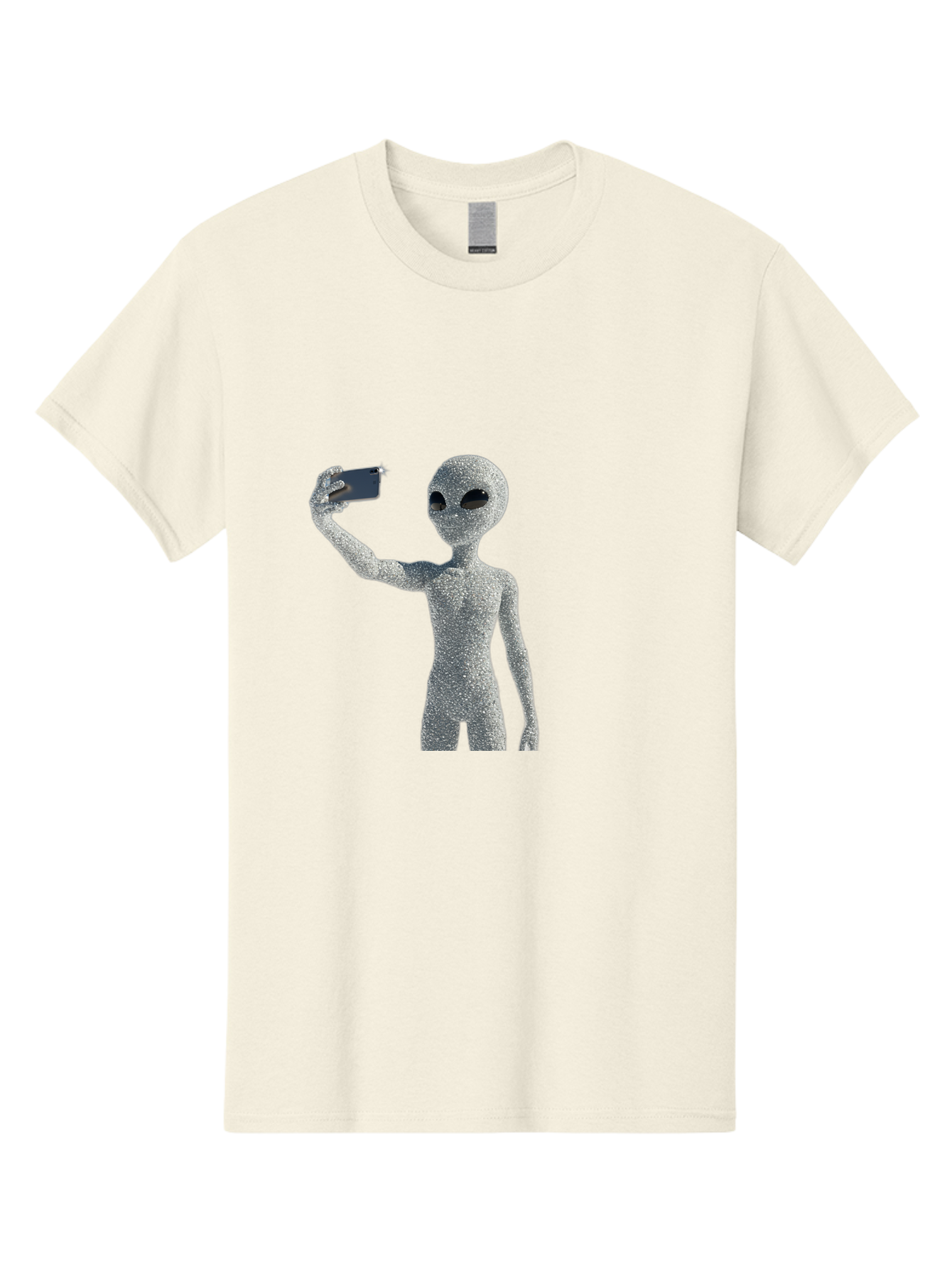 Glittery-Alien Men'S Graphic Tee, 100% Cotton, Comfortable Casual Summer Wear, Machine Washable, Vintage Camera, Old Camera, Antique Camera, Black Camera, Classic Photography, Photography Equipment, Nostalgic Device, Film Camera, Camera Art Bak698