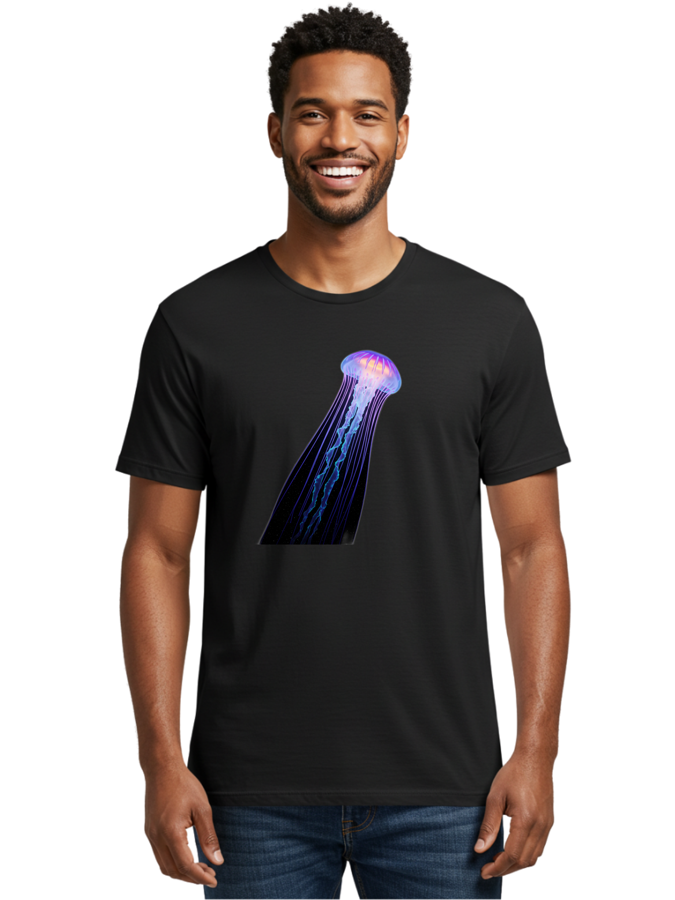 Glowing-Jellyfish Men'S Graphic Tee, 100% Cotton, Comfortable Casual Summer Wear, Machine Washable, Vintage Camera, Old Camera, Antique Camera, Black Camera, Classic Photography, Photography Equipment, Nostalgic Device, Film Camera, Camera Art Bak702