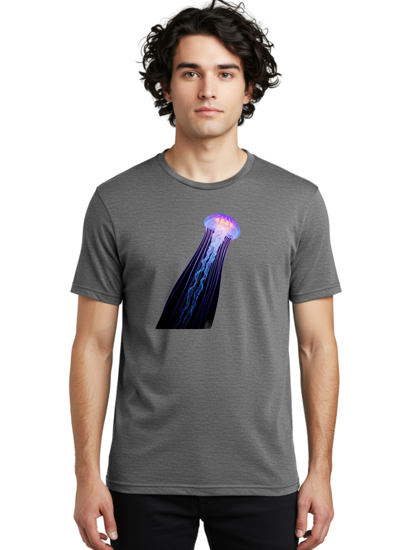 Glowing-Jellyfish Men'S Graphic Tee, 100% Cotton, Comfortable Casual Summer Wear, Machine Washable, Vintage Camera, Old Camera, Antique Camera, Black Camera, Classic Photography, Photography Equipment, Nostalgic Device, Film Camera, Camera Art Bak702