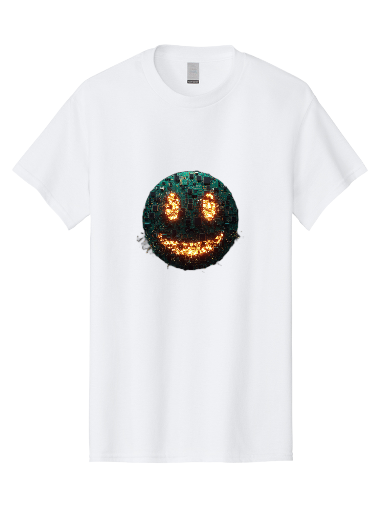 Glowing-Smiley-Face Men'S Graphic Tee, 100% Cotton, Comfortable Casual Summer Wear, Machine Washable, Vintage Camera, Old Camera, Antique Camera, Black Camera, Classic Photography, Photography Equipment, Nostalgic Device, Film Camera, Bak703