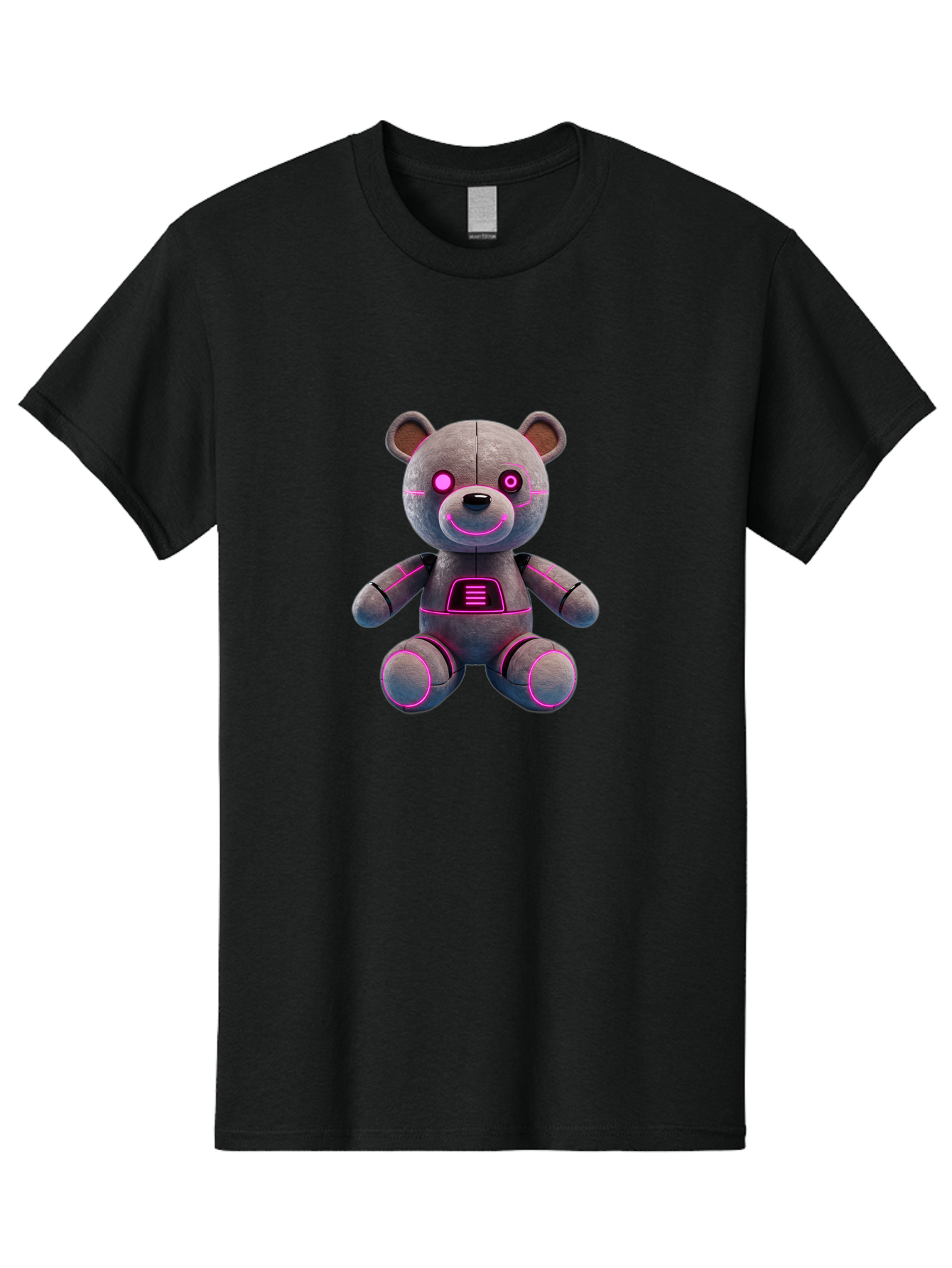 Glowing-Teddy-Bear Men'S Graphic Tee, 100% Cotton, Comfortable Casual Summer Wear, Machine Washable, Vintage Camera, Old Camera, Antique Camera, Black Camera, Classic Photography, Photography Equipment, Nostalgic Device, Film Camera, Bak704