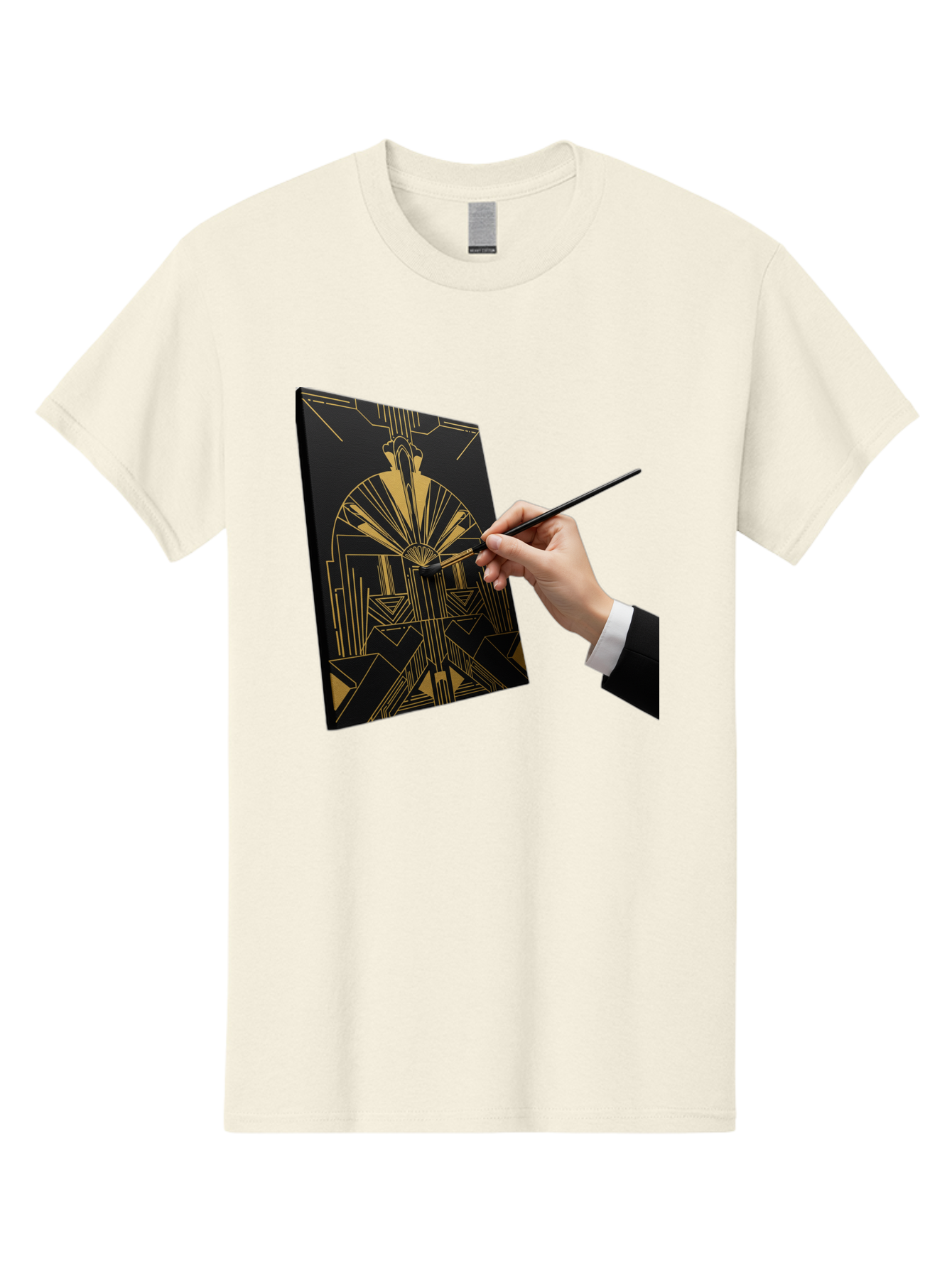 Gold-Foil-Art Men'S Graphic Tee, 100% Cotton, Comfortable Casual Summer Wear, Machine Washable, Vintage Camera, Old Camera, Antique Camera, Black Camera, Classic Photography, Photography Equipment, Nostalgic Device, Film Camera, Camera Art Bak706