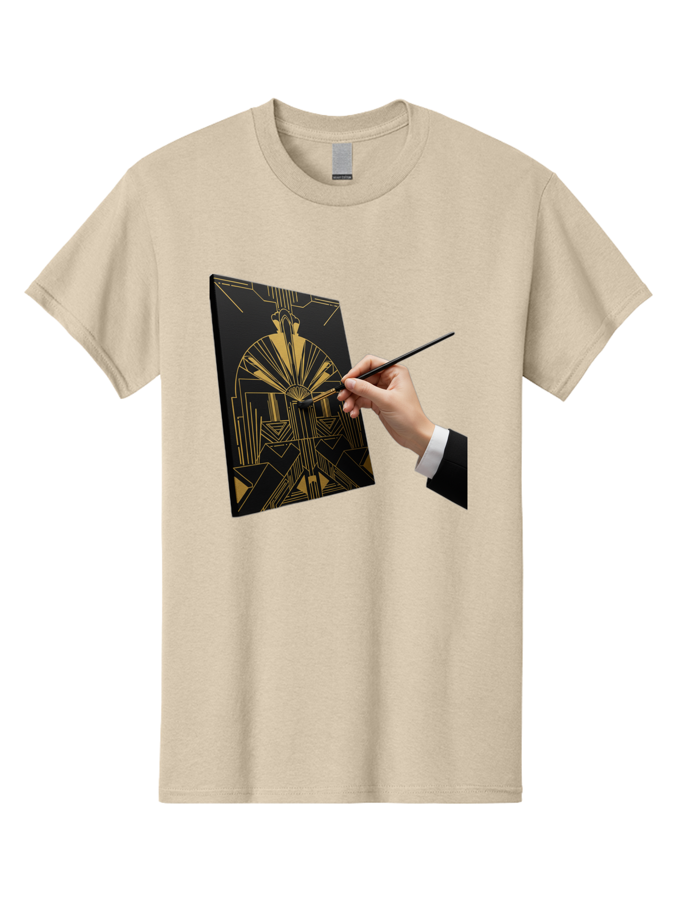Gold-Foil-Art Men'S Graphic Tee, 100% Cotton, Comfortable Casual Summer Wear, Machine Washable, Vintage Camera, Old Camera, Antique Camera, Black Camera, Classic Photography, Photography Equipment, Nostalgic Device, Film Camera, Camera Art Bak706