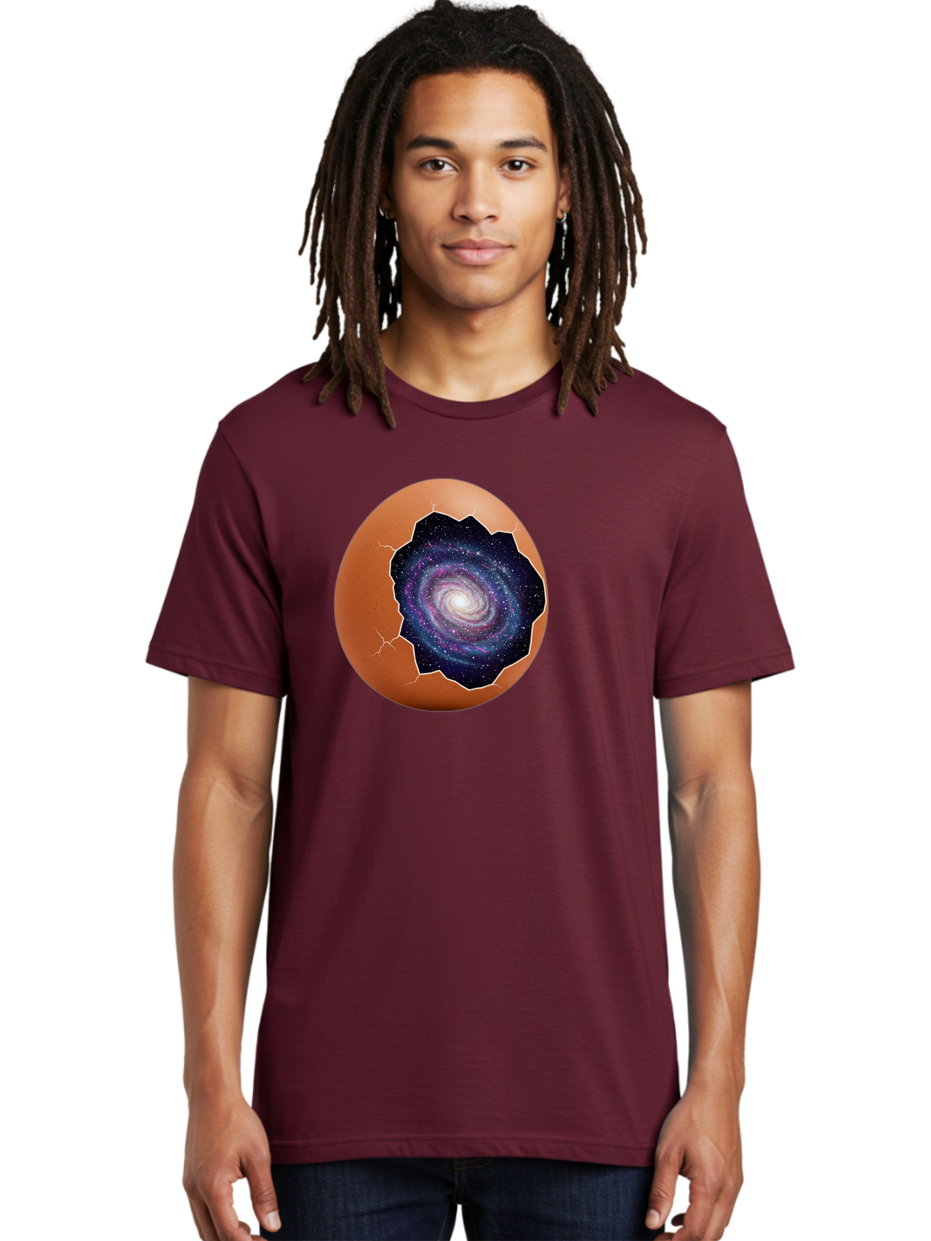 Hatching-Galaxy-1 Men'S Graphic Tee, 100% Cotton, Comfortable Casual Summer Wear, Machine Washable, Vintage Camera, Old Camera, Antique Camera, Black Camera, Classic Photography, Photography Equipment, Nostalgic Device, Film Camera, Camera Art Bak719
