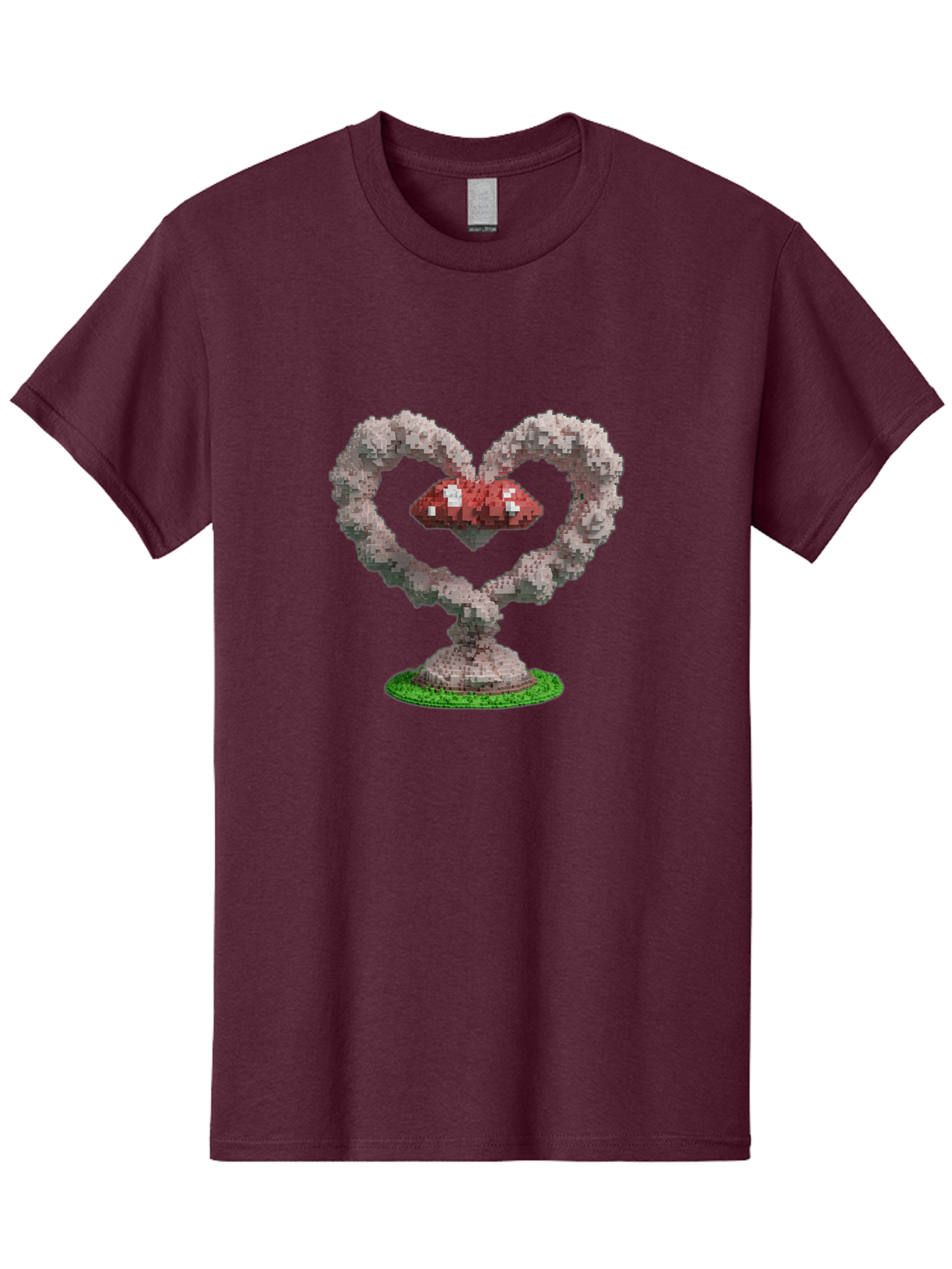 Heart-Shaped-Red-Mushrooms Men'S Graphic Tee, 100% Cotton, Comfortable Casual Summer Wear, Machine Washable, Vintage Camera, Old Camera, Antique Camera, Black Camera, Classic Photography, Photography Equipment, Nostalgic Device, Film Camera, Bak721
