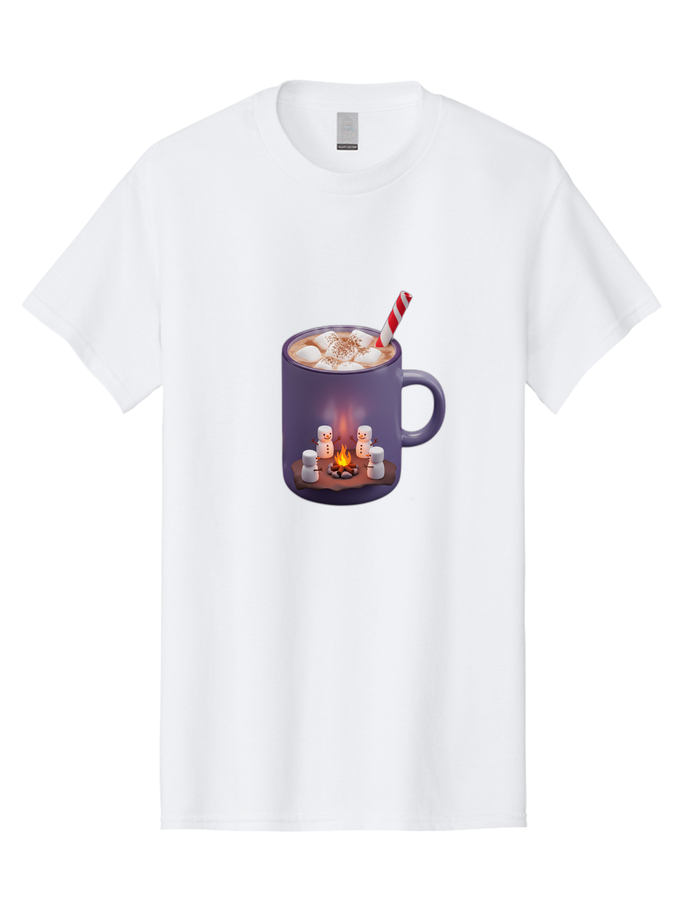 Hot-Chocolate-Mug Men'S Graphic Tee, 100% Cotton, Comfortable Casual Summer Wear, Machine Washable, Vintage Camera, Old Camera, Antique Camera, Black Camera, Classic Photography, Photography Equipment, Nostalgic Device, Film Camera, Camera Art Bak731