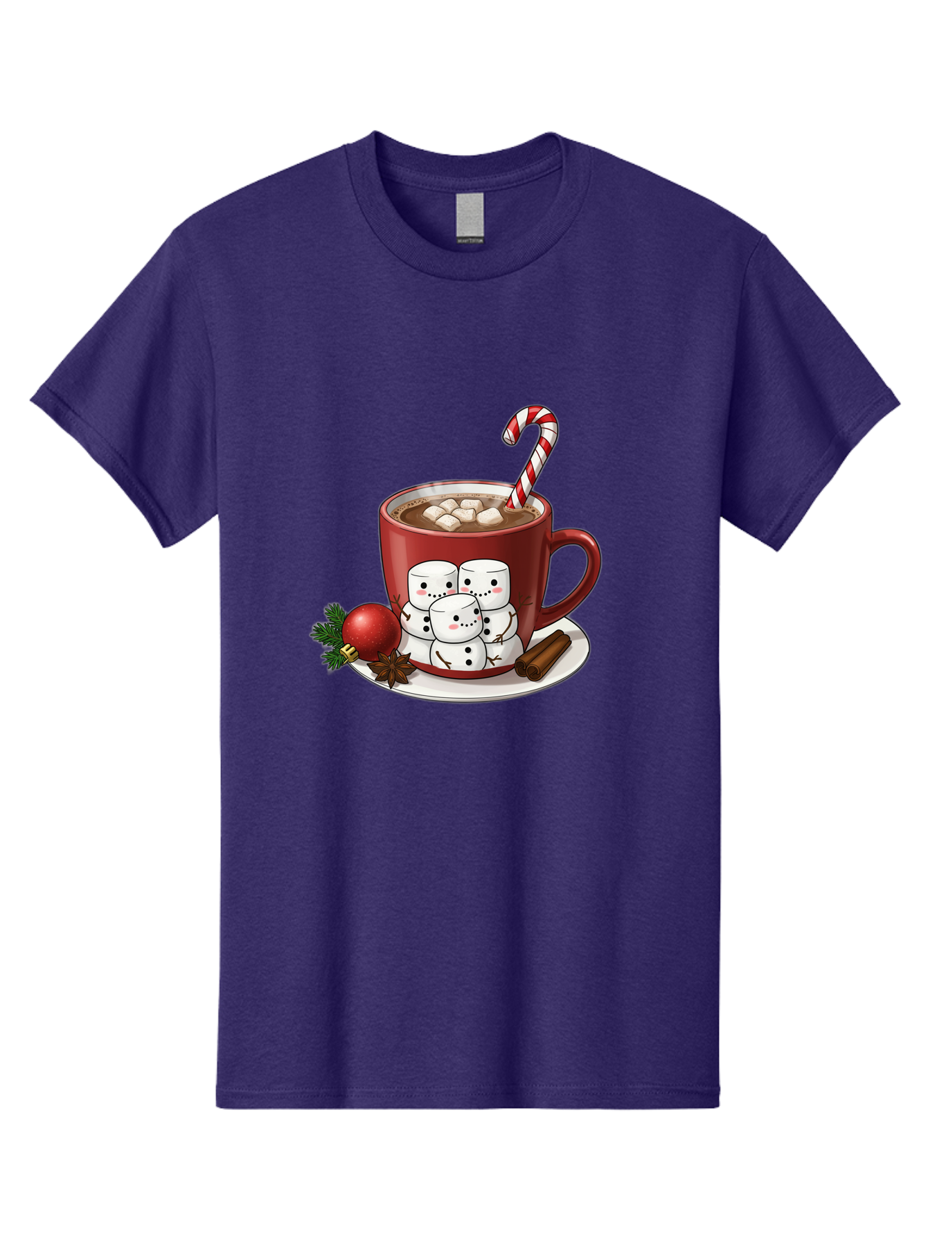 Hot-Chocolate-Snowman-Mug Men'S Graphic Tee, 100% Cotton, Comfortable Casual Summer Wear, Machine Washable, Vintage Camera, Old Camera, Antique Camera, Black Camera, Classic Photography, Photography Equipment, Nostalgic Device, Film Camera, Bak732