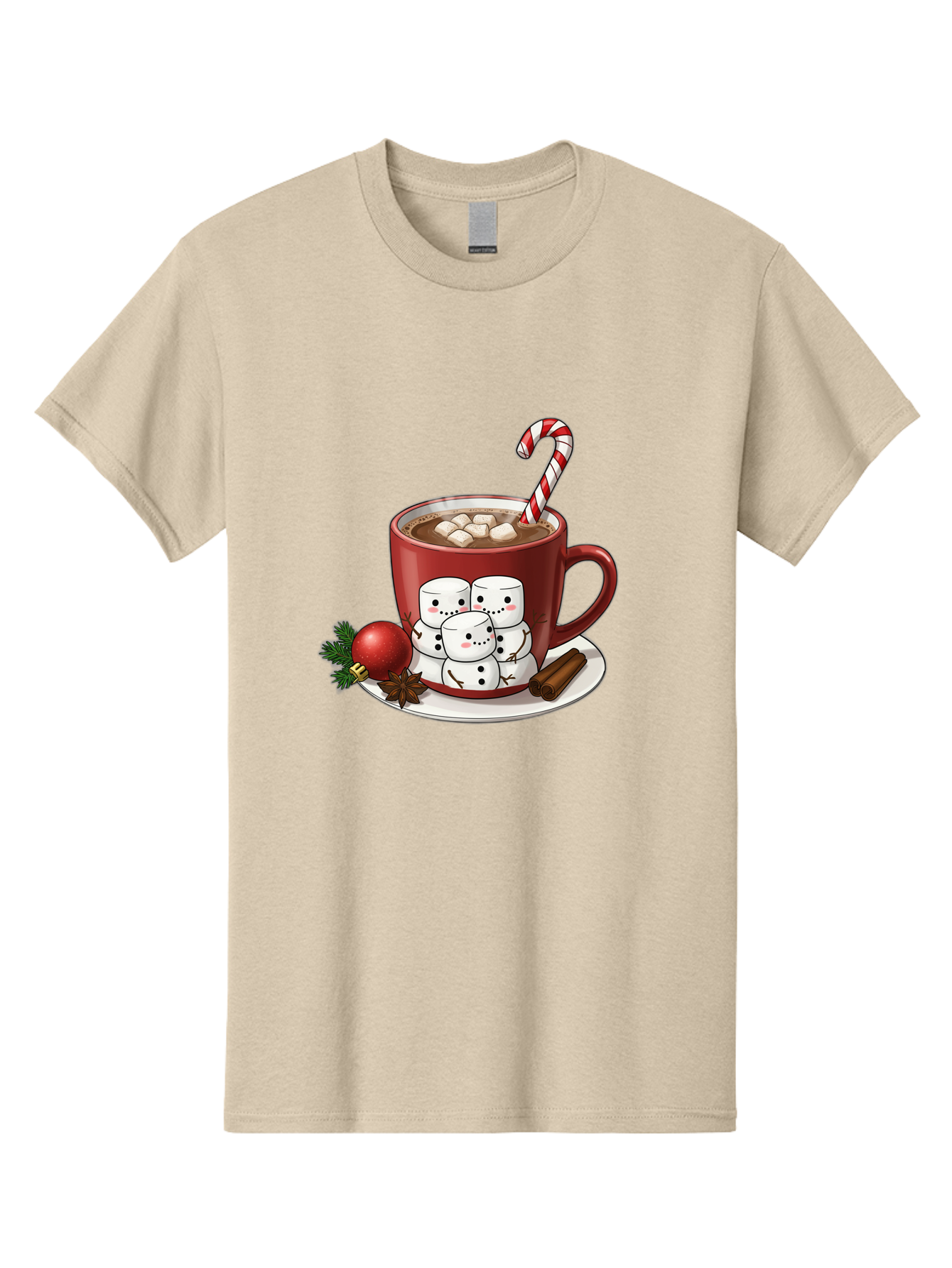 Hot-Chocolate-Snowman-Mug Men'S Graphic Tee, 100% Cotton, Comfortable Casual Summer Wear, Machine Washable, Vintage Camera, Old Camera, Antique Camera, Black Camera, Classic Photography, Photography Equipment, Nostalgic Device, Film Camera, Bak732