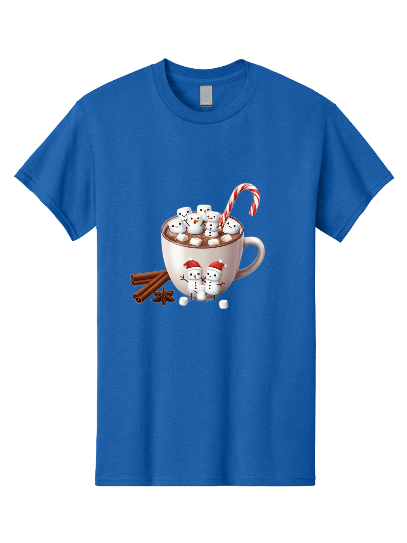 Hot-Chocolate-Snowmen-1 Men'S Graphic Tee, 100% Cotton, Comfortable Casual Summer Wear, Machine Washable, Vintage Camera, Old Camera, Antique Camera, Black Camera, Classic Photography, Photography Equipment, Nostalgic Device, Film Camera, Bak733