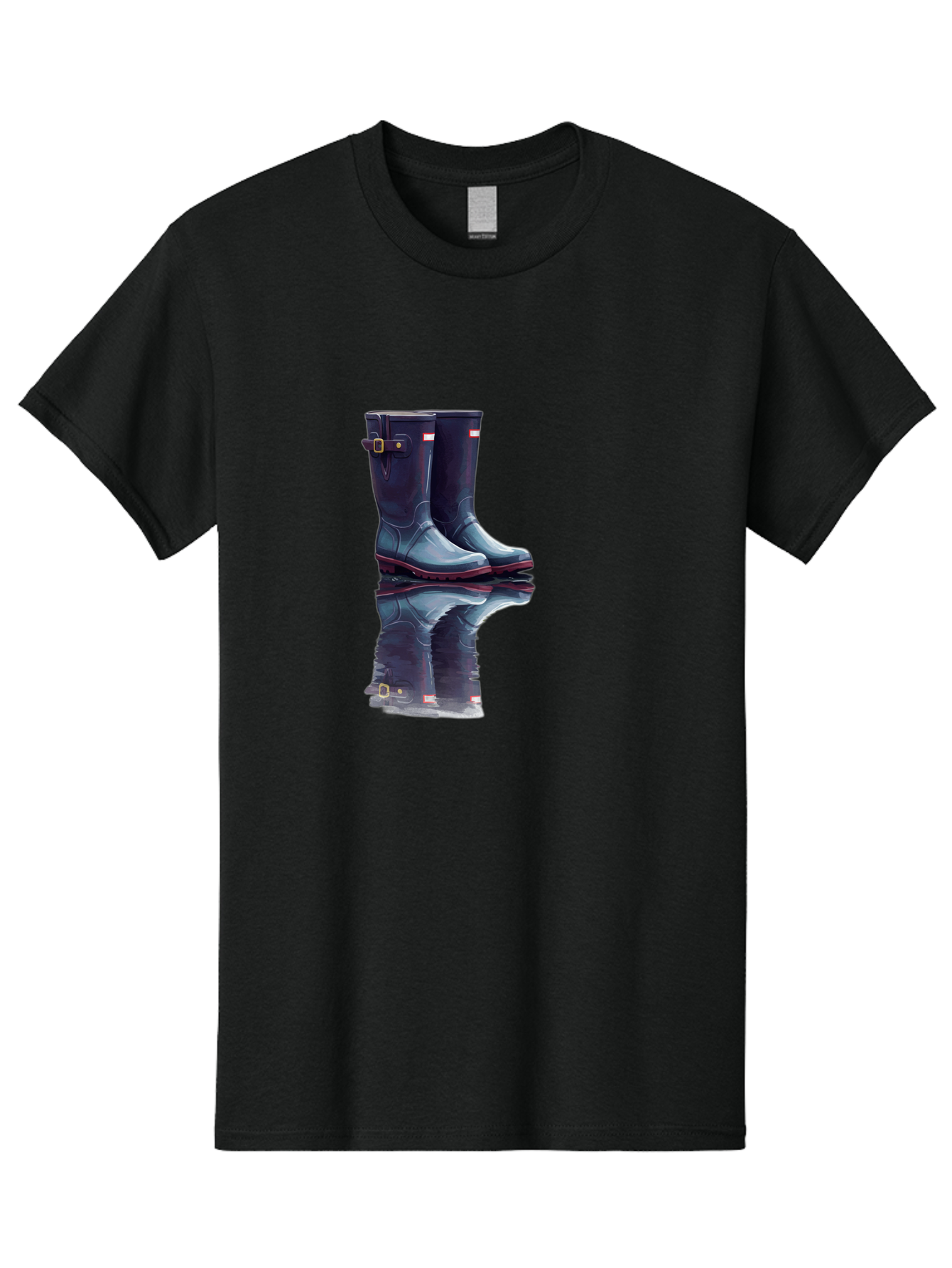 Hunter-Boots-1 Men'S Graphic Tee, 100% Cotton, Comfortable Casual Summer Wear, Machine Washable, Vintage Camera, Old Camera, Antique Camera, Black Camera, Classic Photography, Photography Equipment, Nostalgic Device, Film Camera, Camera Art Bak738