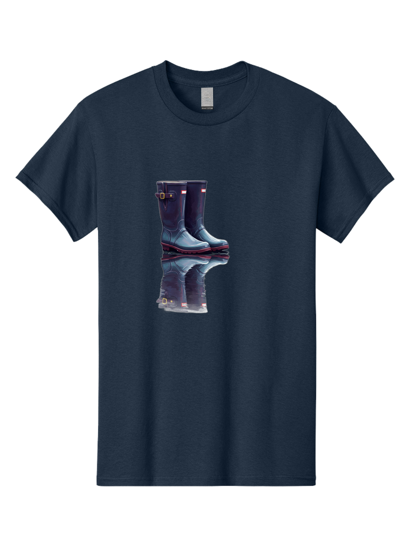 Hunter-Boots-1 Men'S Graphic Tee, 100% Cotton, Comfortable Casual Summer Wear, Machine Washable, Vintage Camera, Old Camera, Antique Camera, Black Camera, Classic Photography, Photography Equipment, Nostalgic Device, Film Camera, Camera Art Bak738