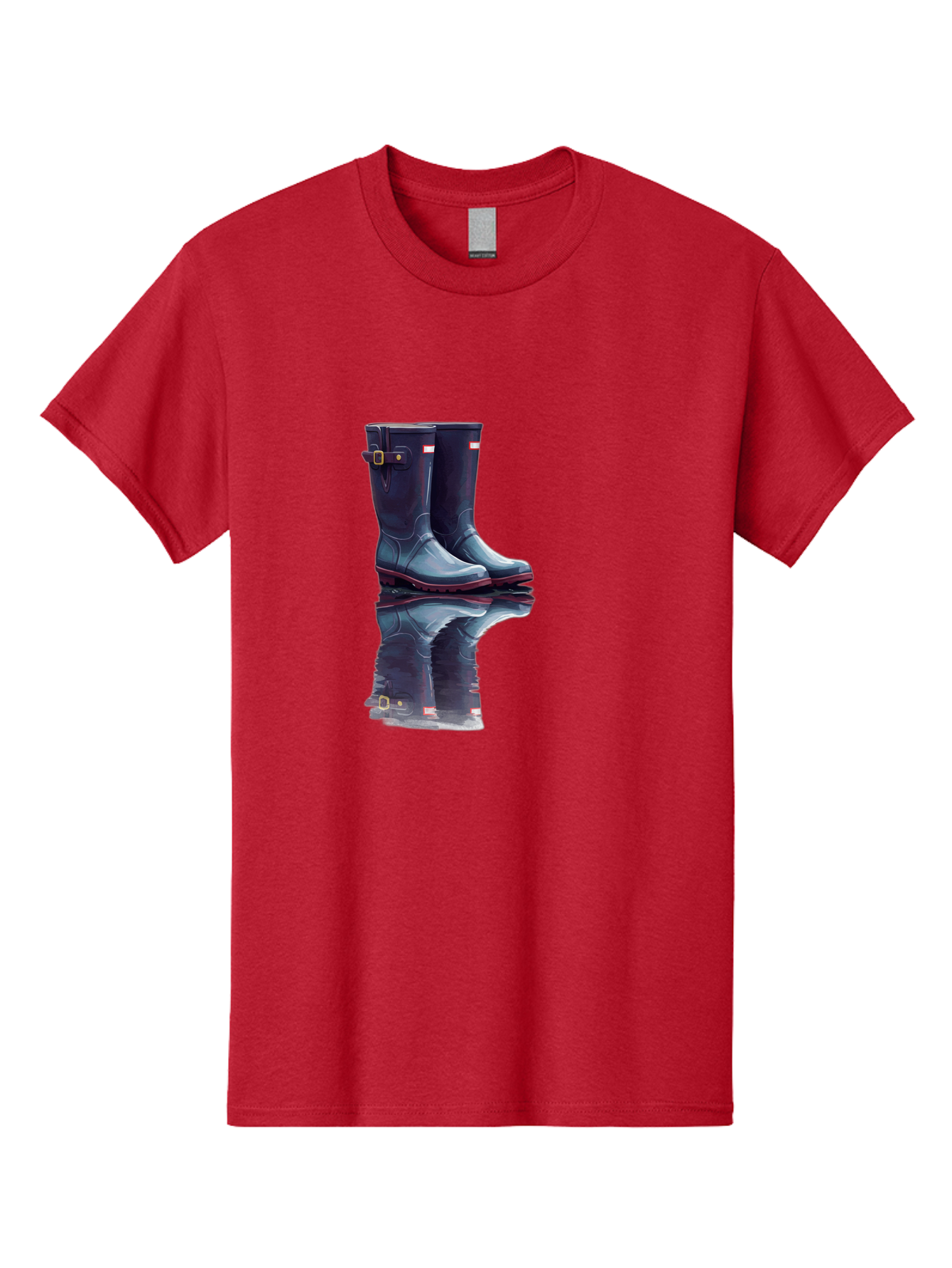 Hunter-Boots-1 Men'S Graphic Tee, 100% Cotton, Comfortable Casual Summer Wear, Machine Washable, Vintage Camera, Old Camera, Antique Camera, Black Camera, Classic Photography, Photography Equipment, Nostalgic Device, Film Camera, Camera Art Bak738