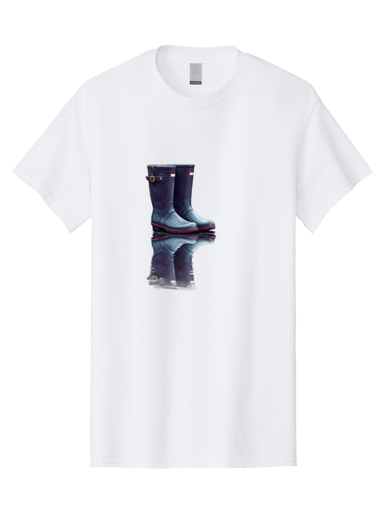 Hunter-Boots-1 Men'S Graphic Tee, 100% Cotton, Comfortable Casual Summer Wear, Machine Washable, Vintage Camera, Old Camera, Antique Camera, Black Camera, Classic Photography, Photography Equipment, Nostalgic Device, Film Camera, Camera Art Bak738