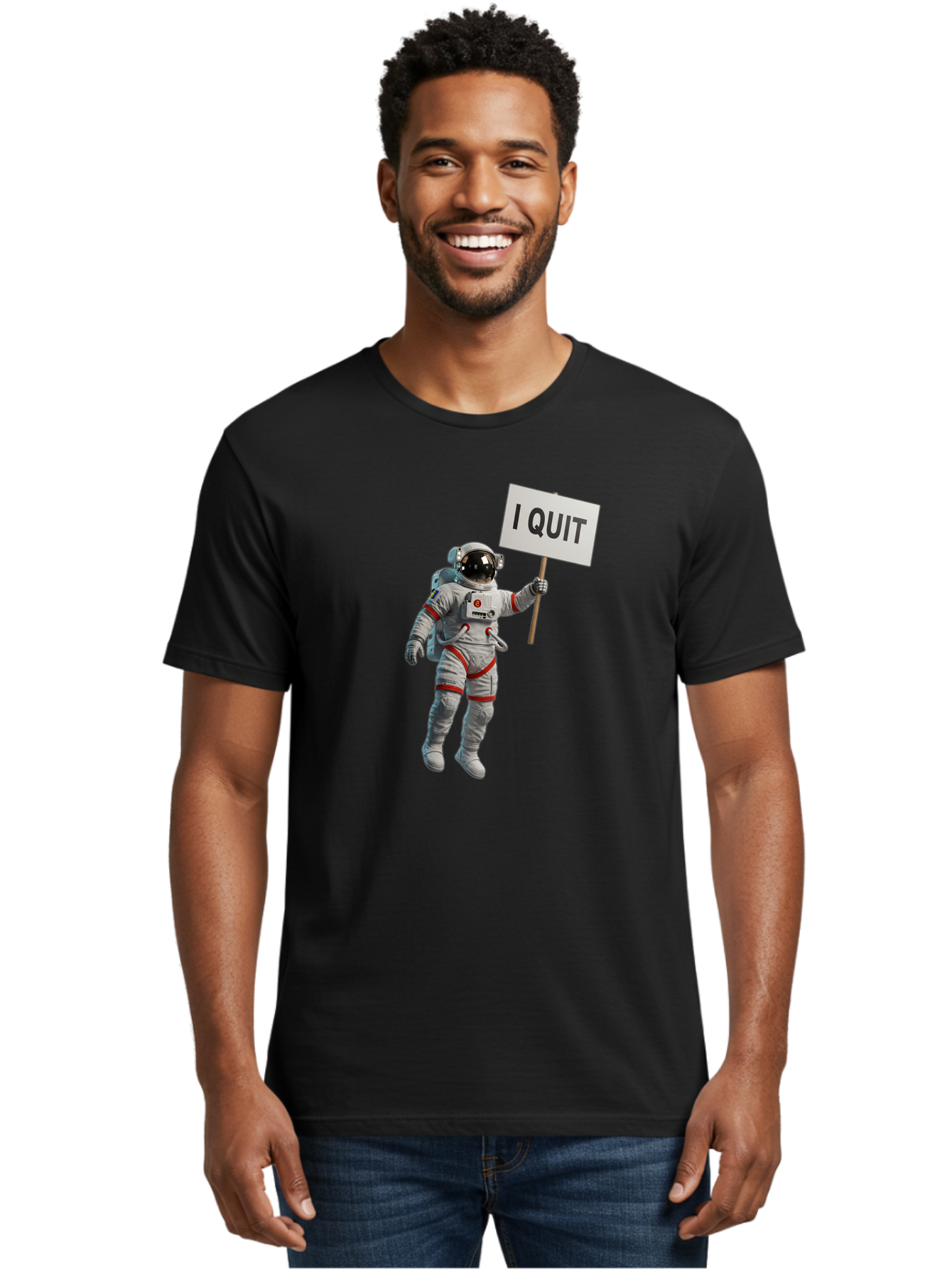 I-Quit-2 Men'S Graphic Tee, 100% Cotton, Comfortable Casual Summer Wear, Machine Washable, Vintage Camera, Old Camera, Antique Camera, Black Camera, Classic Photography, Photography Equipment, Nostalgic Device, Film Camera, Camera Art Bak742