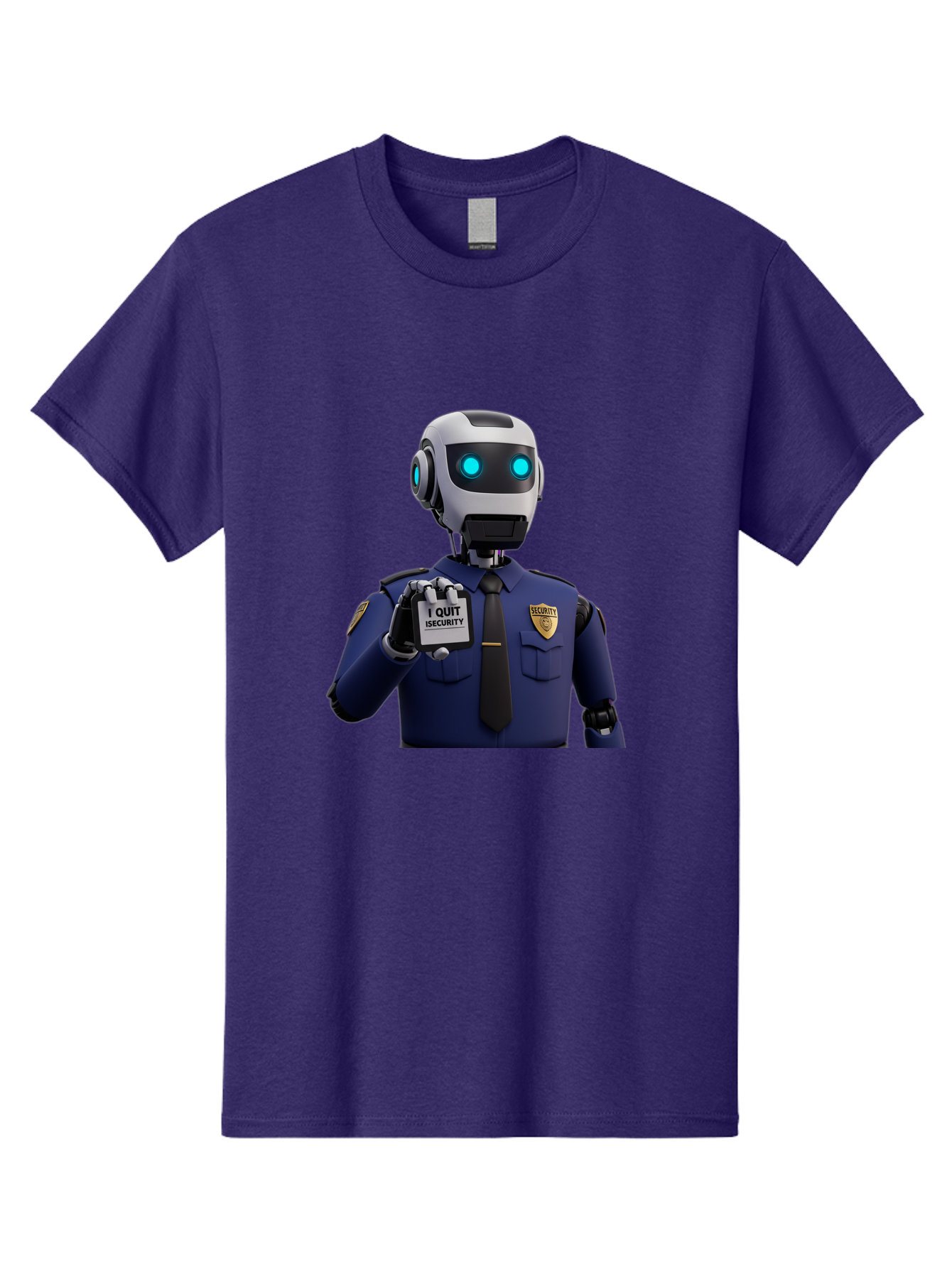 I-Quit-Security-Robot Men'S Graphic Tee, 100% Cotton, Comfortable Casual Summer Wear, Machine Washable, Vintage Camera, Old Camera, Antique Camera, Black Camera, Classic Photography, Photography Equipment, Nostalgic Device, Film Camera, Bak750