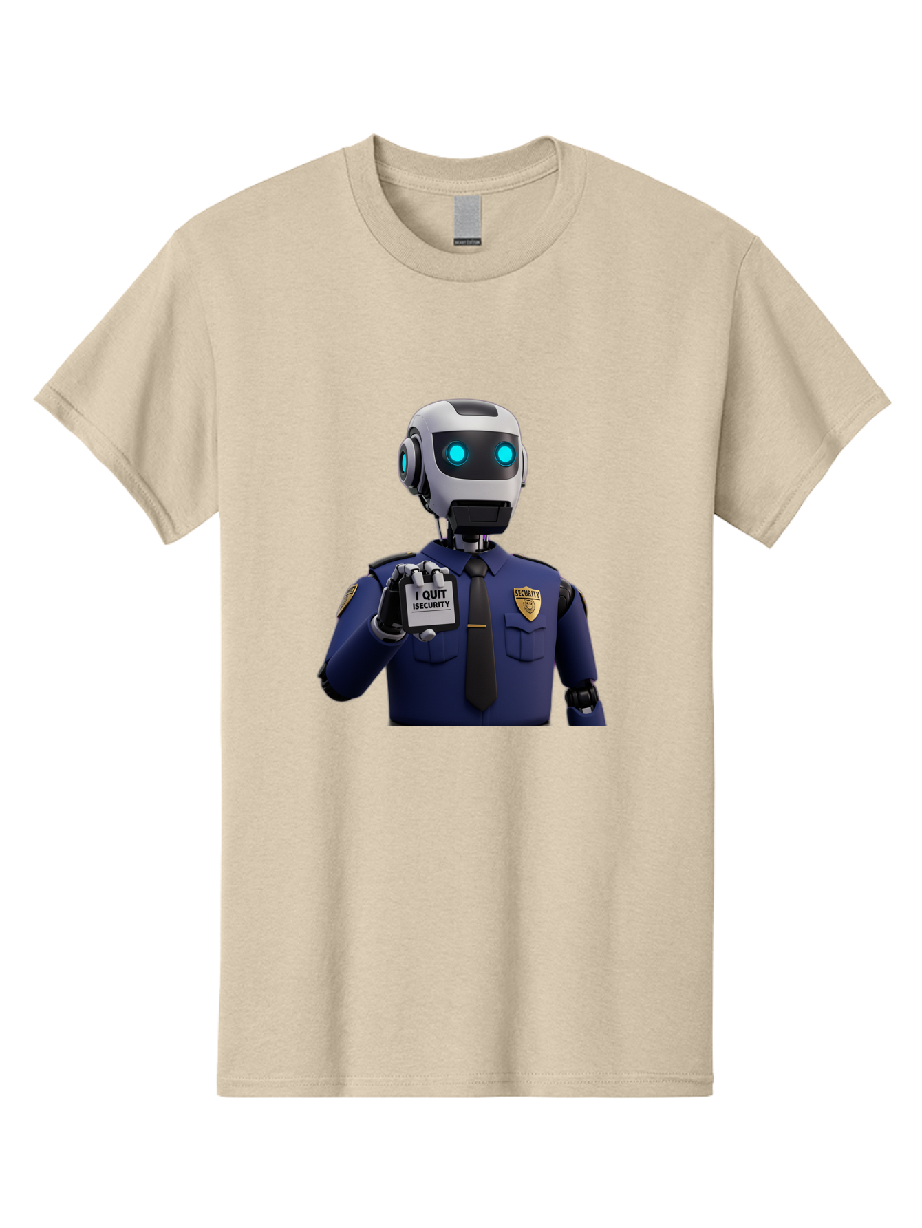 I-Quit-Security-Robot Men'S Graphic Tee, 100% Cotton, Comfortable Casual Summer Wear, Machine Washable, Vintage Camera, Old Camera, Antique Camera, Black Camera, Classic Photography, Photography Equipment, Nostalgic Device, Film Camera, Bak750