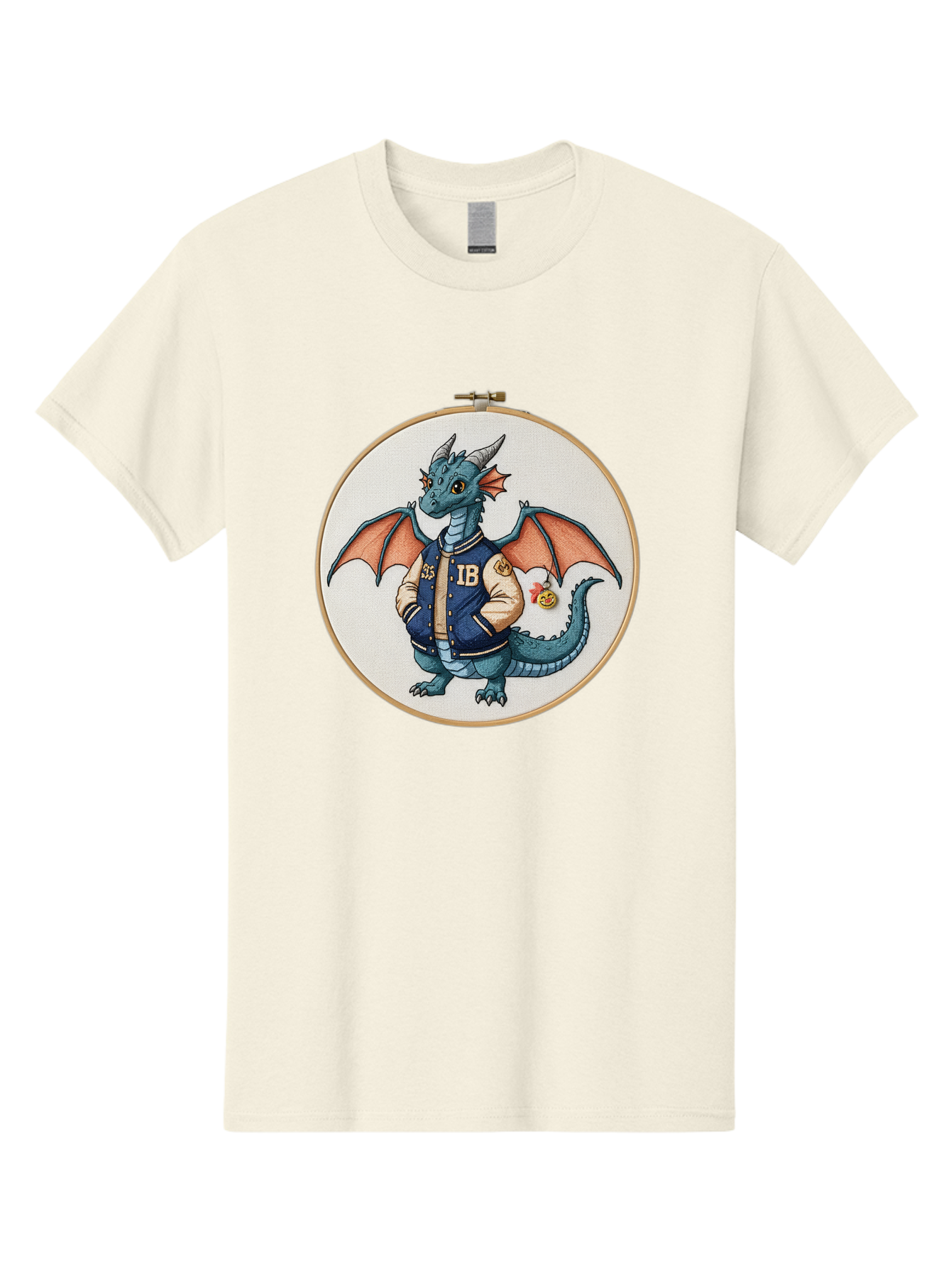 Ib-Dragon-Varsity-Jacket Men'S Graphic Tee, 100% Cotton, Comfortable Casual Summer Wear, Machine Washable, Vintage Camera, Old Camera, Antique Camera, Black Camera, Classic Photography, Photography Equipment, Nostalgic Device, Film Camera, Bak752