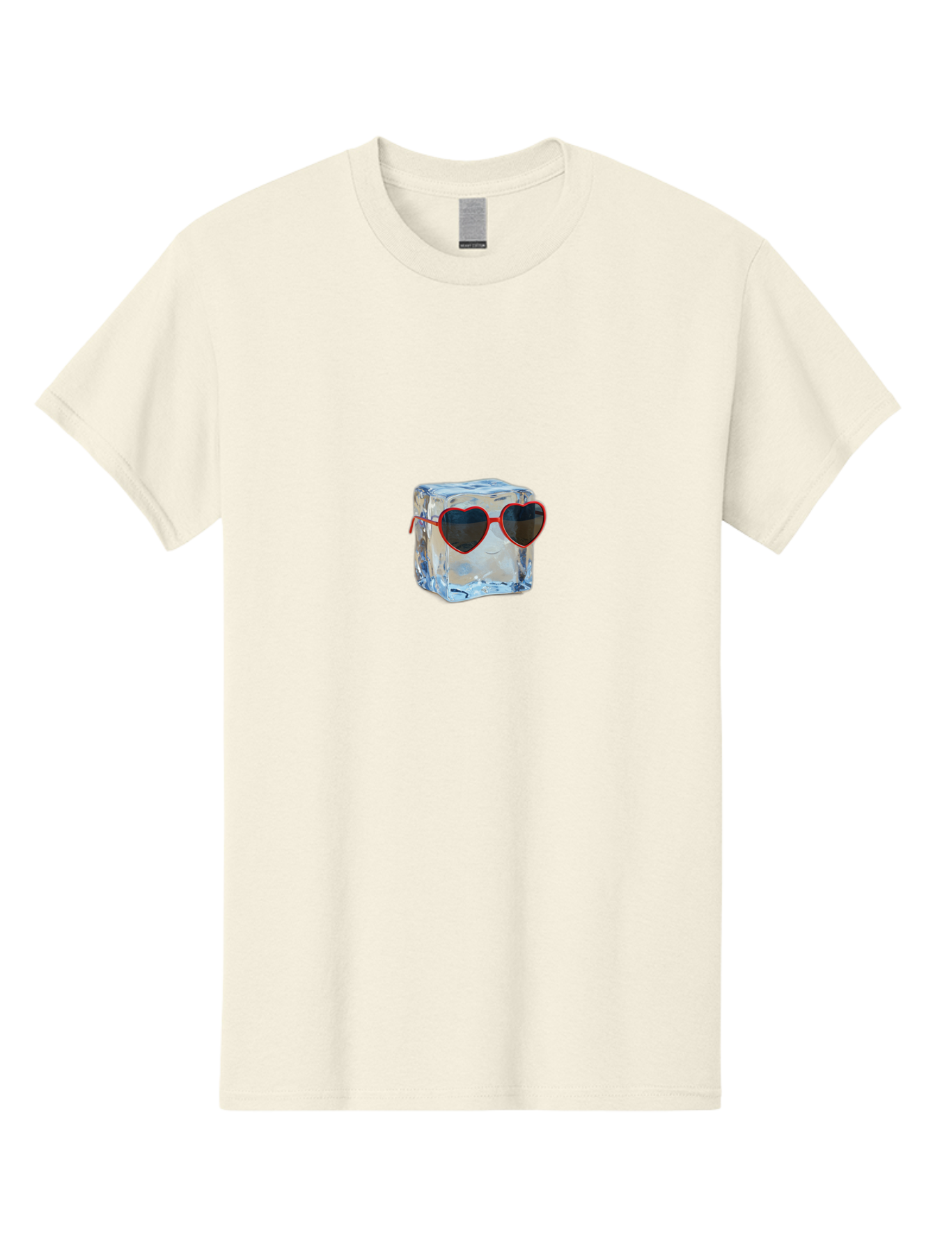Ice-Cube-Wearing-Heart-Shaped-Sunglasses Men'S Graphic Tee, 100% Cotton, Comfortable Casual Summer Wear, Machine Washable, Vintage Camera, Old Camera, Antique Camera, Black Camera, Classic Photography, Photography Equipment, Nostalgic Device, Bak760