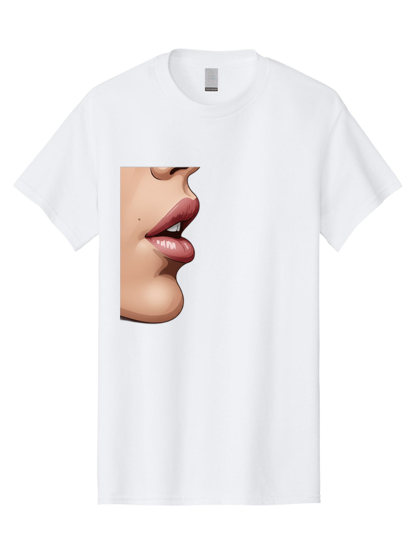 Kissing-Lips Men'S Graphic Tee, 100% Cotton, Comfortable Casual Summer Wear, Machine Washable, Vintage Camera, Old Camera, Antique Camera, Black Camera, Classic Photography, Photography Equipment, Nostalgic Device, Film Camera, Camera Art Bak777