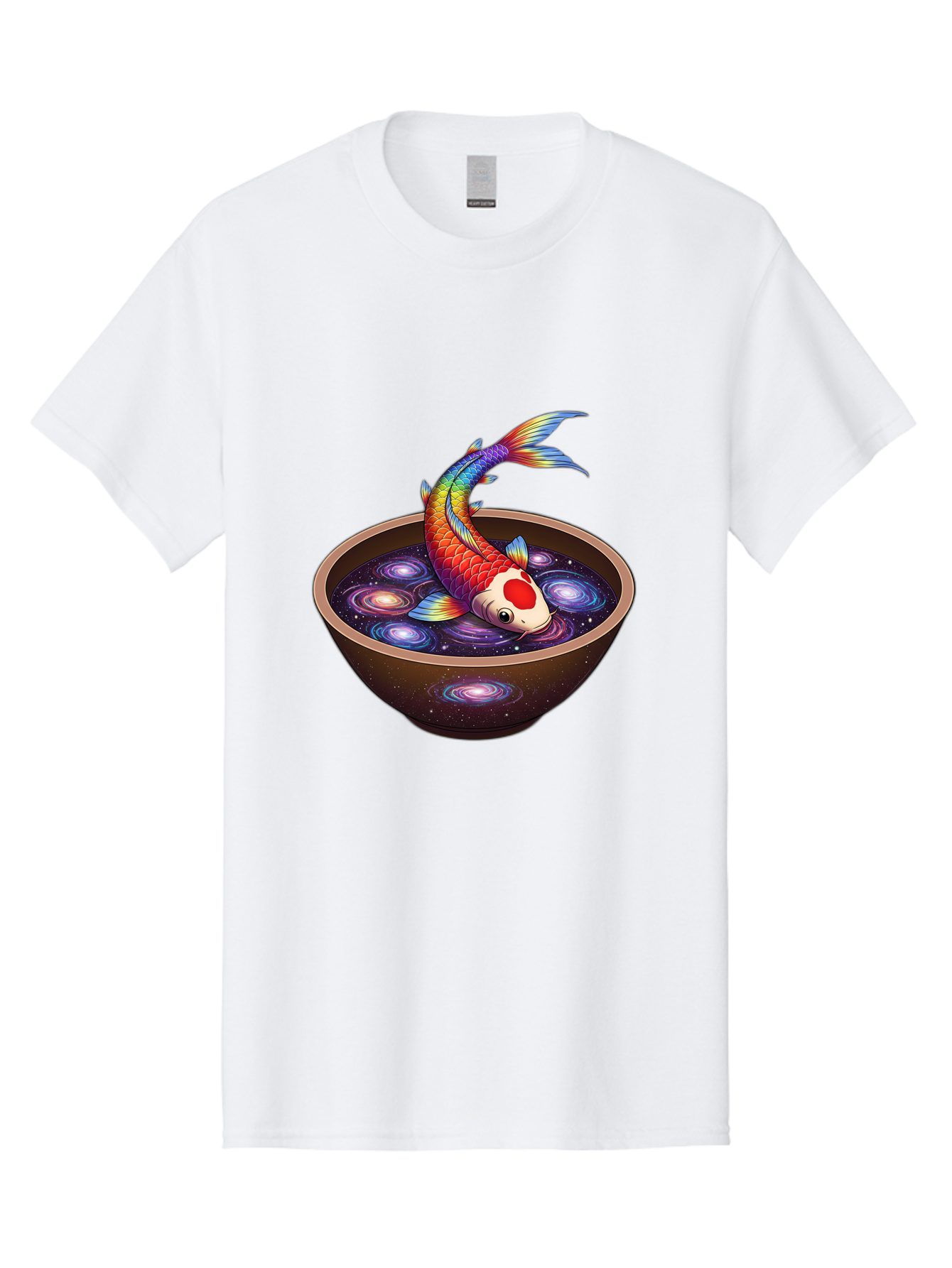 Koi-Fish-Galaxy-Bowl Men'S Graphic Tee, 100% Cotton, Comfortable Casual Summer Wear, Machine Washable, Vintage Camera, Old Camera, Antique Camera, Black Camera, Classic Photography, Photography Equipment, Nostalgic Device, Film Camera, Bak791