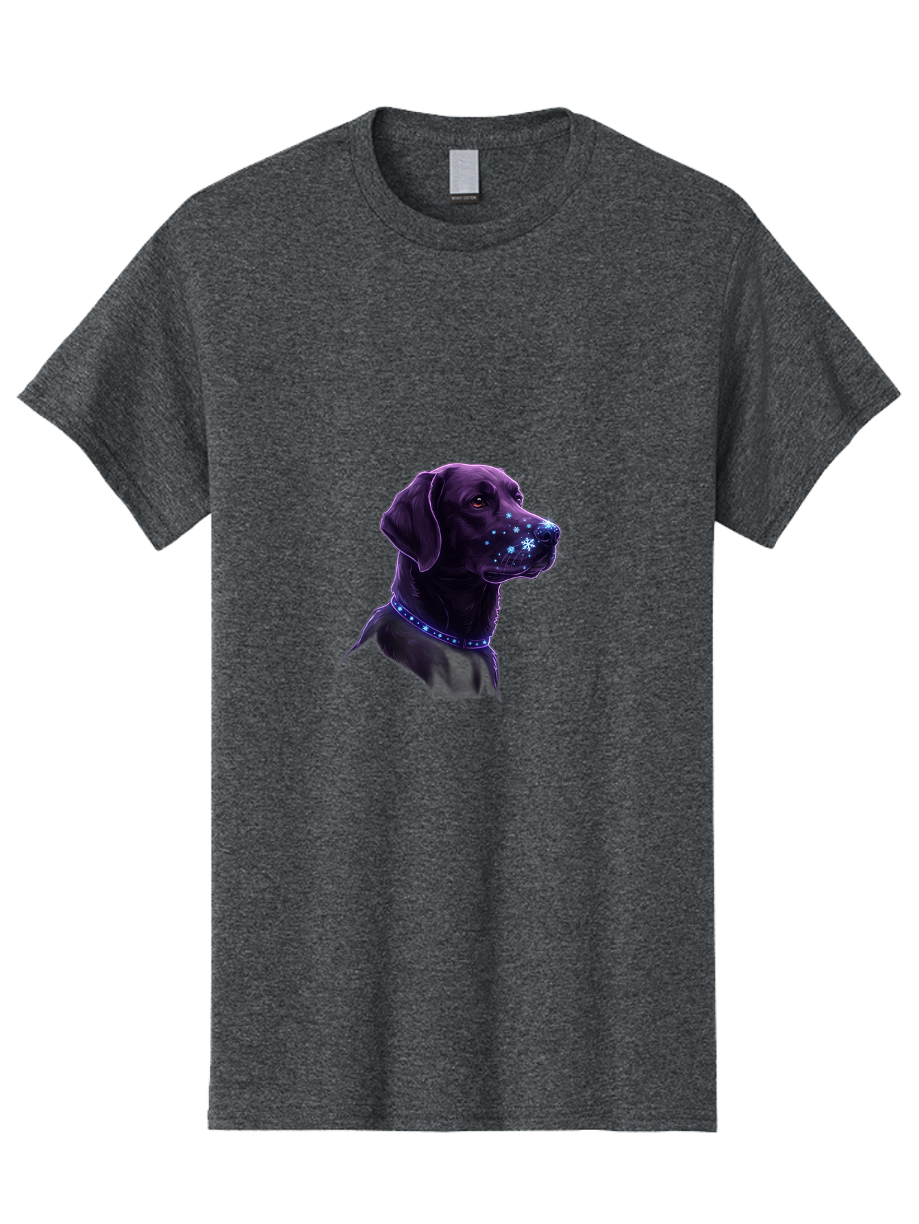 Labrador-With-Snowflakes Men'S Graphic Tee, 100% Cotton, Comfortable Casual Summer Wear, Machine Washable, Vintage Camera, Old Camera, Antique Camera, Black Camera, Classic Photography, Photography Equipment, Nostalgic Device, Film Camera, Bak800