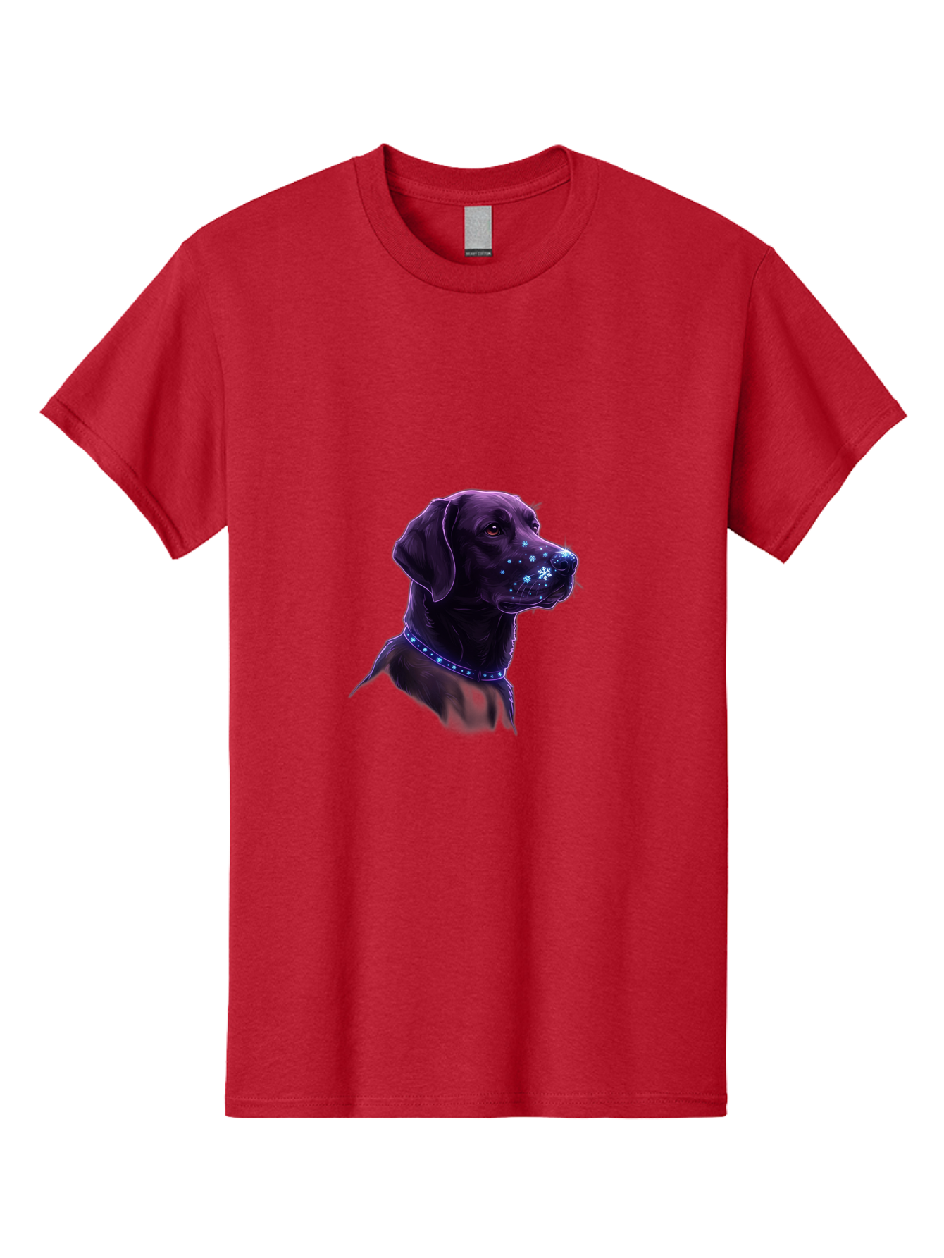 Labrador-With-Snowflakes Men'S Graphic Tee, 100% Cotton, Comfortable Casual Summer Wear, Machine Washable, Vintage Camera, Old Camera, Antique Camera, Black Camera, Classic Photography, Photography Equipment, Nostalgic Device, Film Camera, Bak800