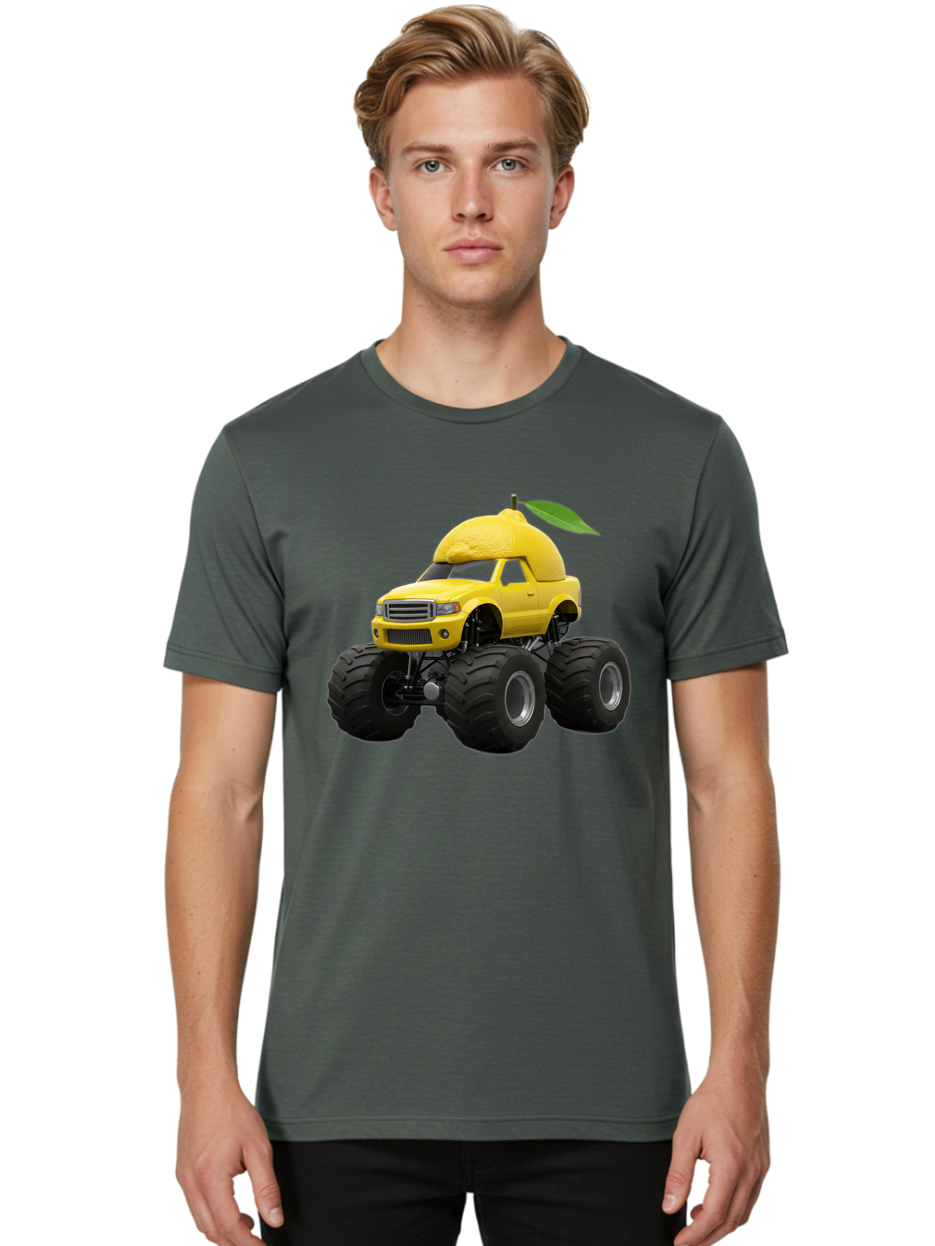 Lemon-Pickup-Truck Men'S Graphic Tee, 100% Cotton, Comfortable Casual Summer Wear, Machine Washable, Vintage Camera, Old Camera, Antique Camera, Black Camera, Classic Photography, Photography Equipment, Nostalgic Device, Film Camera, Bak805