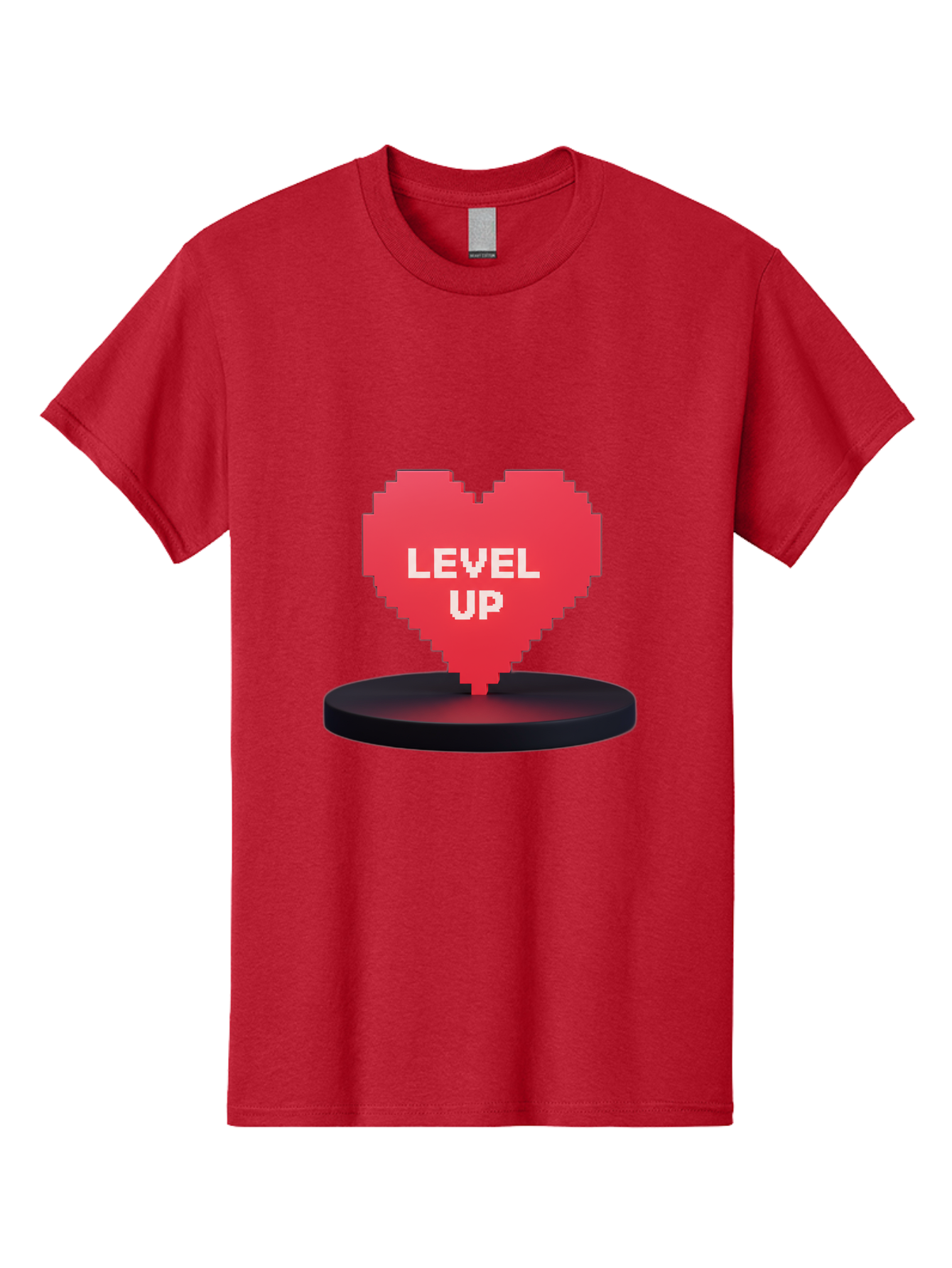 Level-Up-Heart Men'S Graphic Tee, 100% Cotton, Comfortable Casual Summer Wear, Machine Washable, Vintage Camera, Old Camera, Antique Camera, Black Camera, Classic Photography, Photography Equipment, Nostalgic Device, Film Camera, Camera Art Bak817