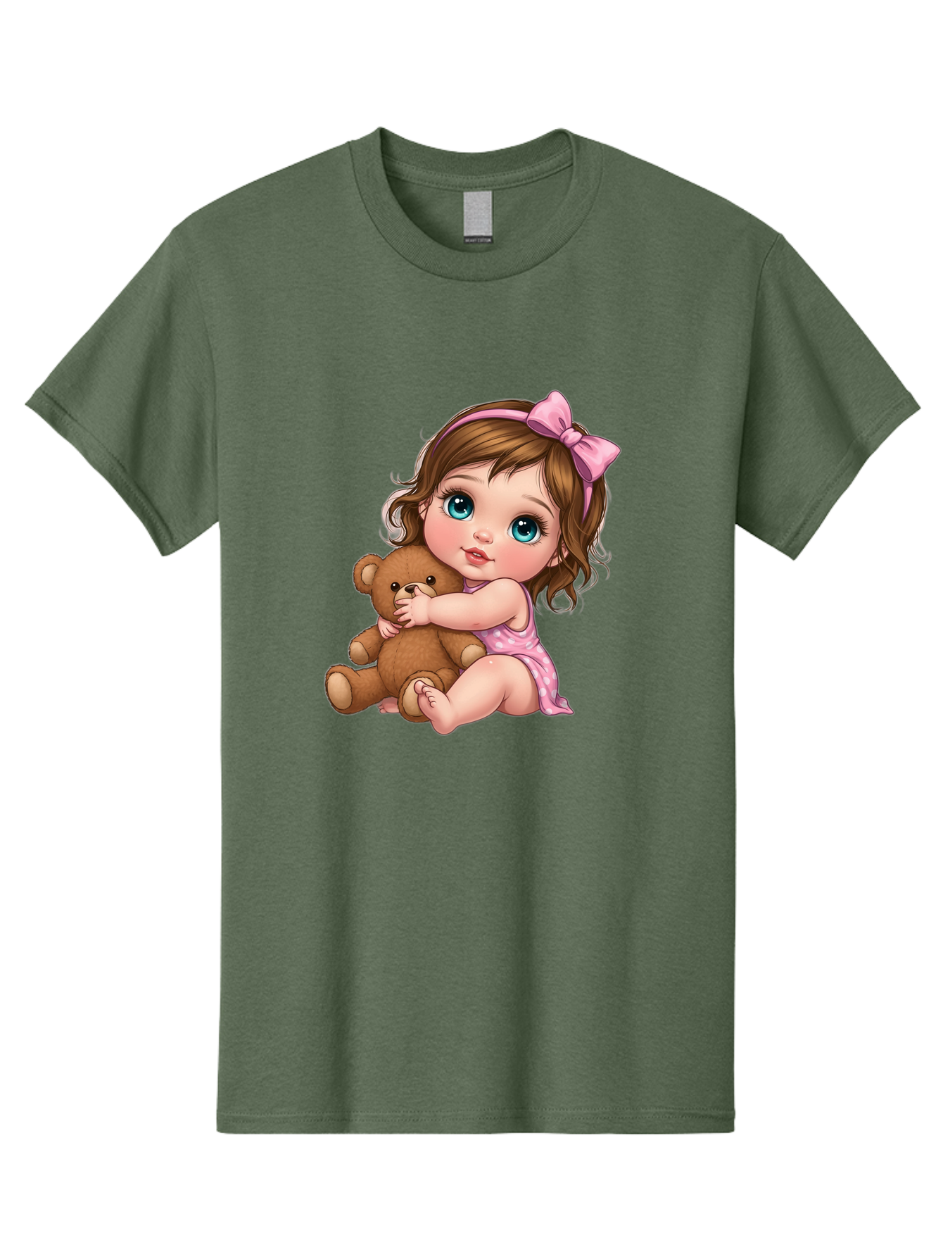Little-Girl-Hugging-Teddy-Bear Men'S Graphic Tee, 100% Cotton, Comfortable Casual Summer Wear, Machine Washable, Vintage Camera, Old Camera, Antique Camera, Black Camera, Classic Photography, Photography Equipment, Nostalgic Device, Bak821