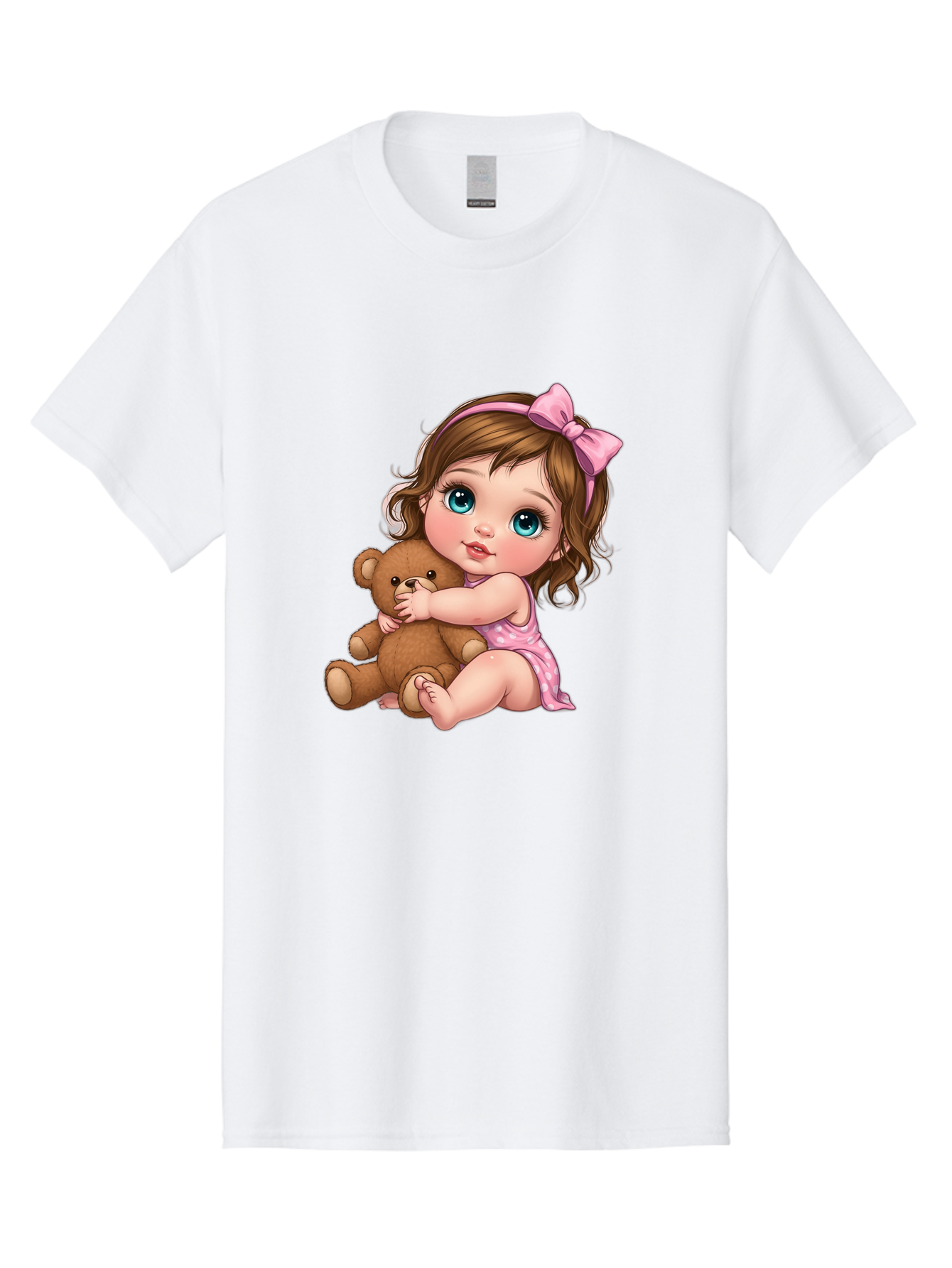 Little-Girl-Hugging-Teddy-Bear Men'S Graphic Tee, 100% Cotton, Comfortable Casual Summer Wear, Machine Washable, Vintage Camera, Old Camera, Antique Camera, Black Camera, Classic Photography, Photography Equipment, Nostalgic Device, Bak821