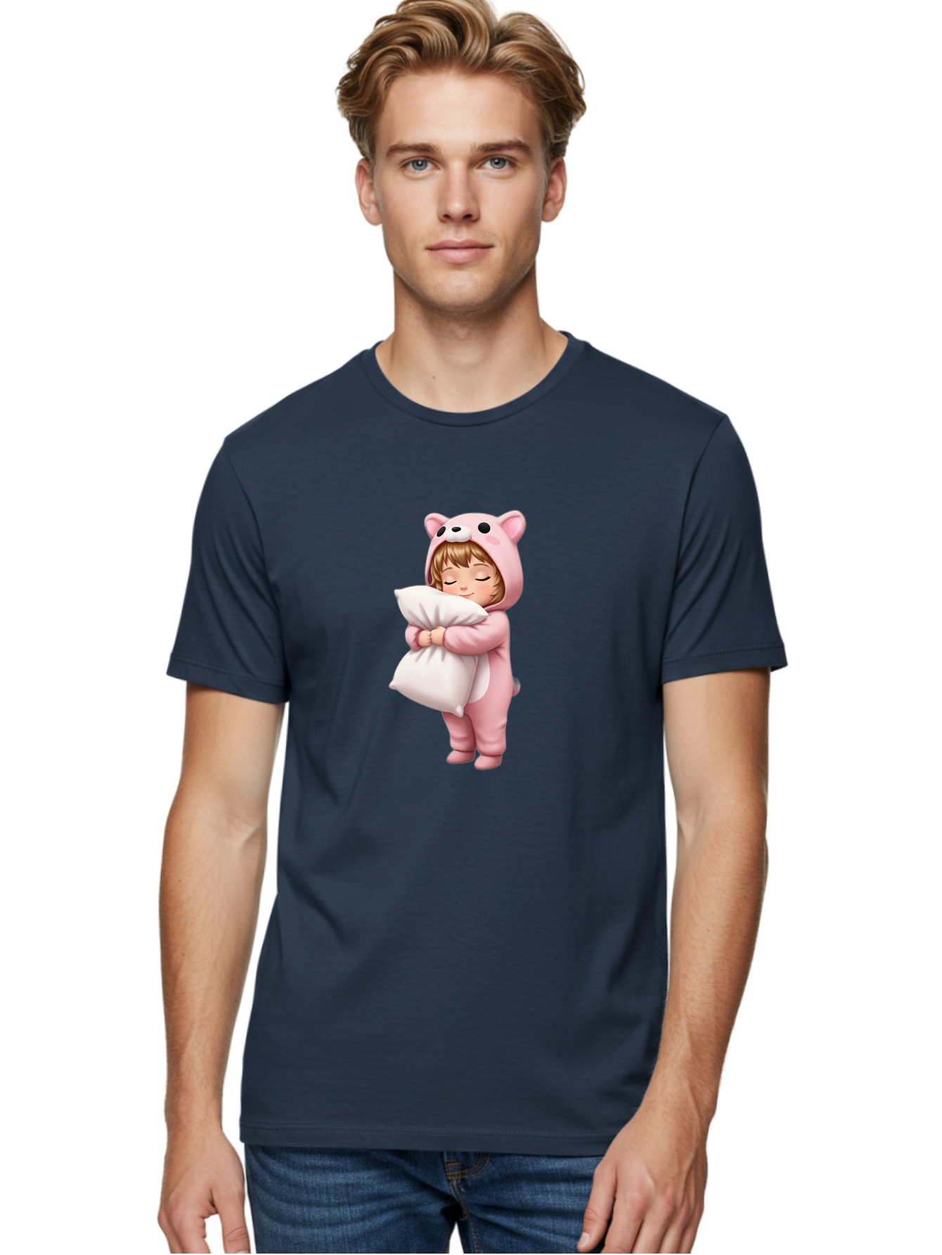 Little-Girl-In-Pig-Onesie Men'S Graphic Tee, 100% Cotton, Comfortable Casual Summer Wear, Machine Washable, Vintage Camera, Old Camera, Antique Camera, Black Camera, Classic Photography, Photography Equipment, Nostalgic Device, Film Camera, Bak822