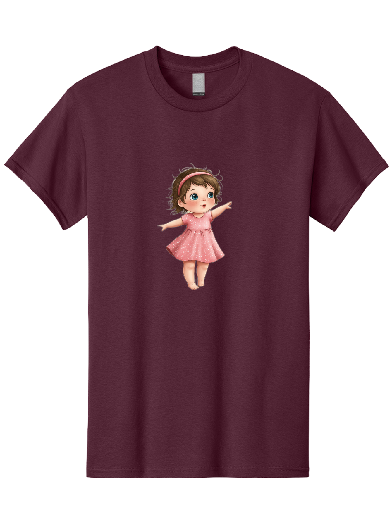 Little-Girl-Pink-Dress Men'S Graphic Tee, 100% Cotton, Comfortable Casual Summer Wear, Machine Washable, Vintage Camera, Old Camera, Antique Camera, Black Camera, Classic Photography, Photography Equipment, Nostalgic Device, Film Camera, Bak823