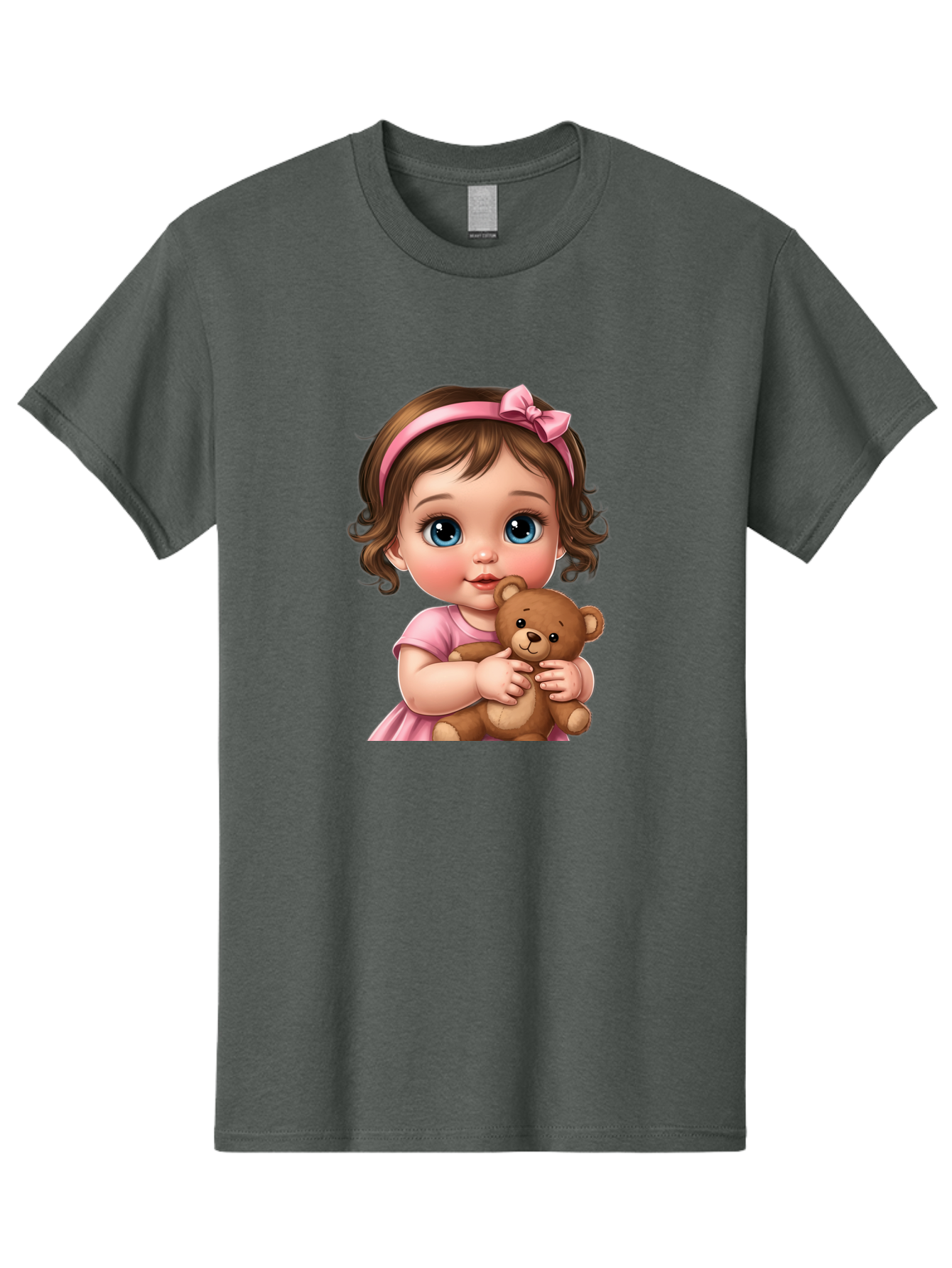Little-Girl-With-Teddy-Bear Men'S Graphic Tee, 100% Cotton, Comfortable Casual Summer Wear, Machine Washable, Vintage Camera, Old Camera, Antique Camera, Black Camera, Classic Photography, Photography Equipment, Nostalgic Device, Film Camera, Bak826