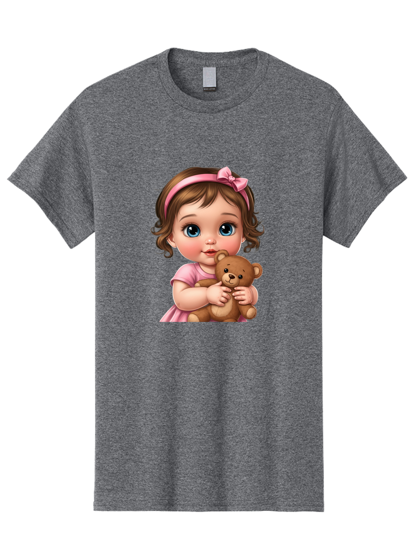 Little-Girl-With-Teddy-Bear Men'S Graphic Tee, 100% Cotton, Comfortable Casual Summer Wear, Machine Washable, Vintage Camera, Old Camera, Antique Camera, Black Camera, Classic Photography, Photography Equipment, Nostalgic Device, Film Camera, Bak826