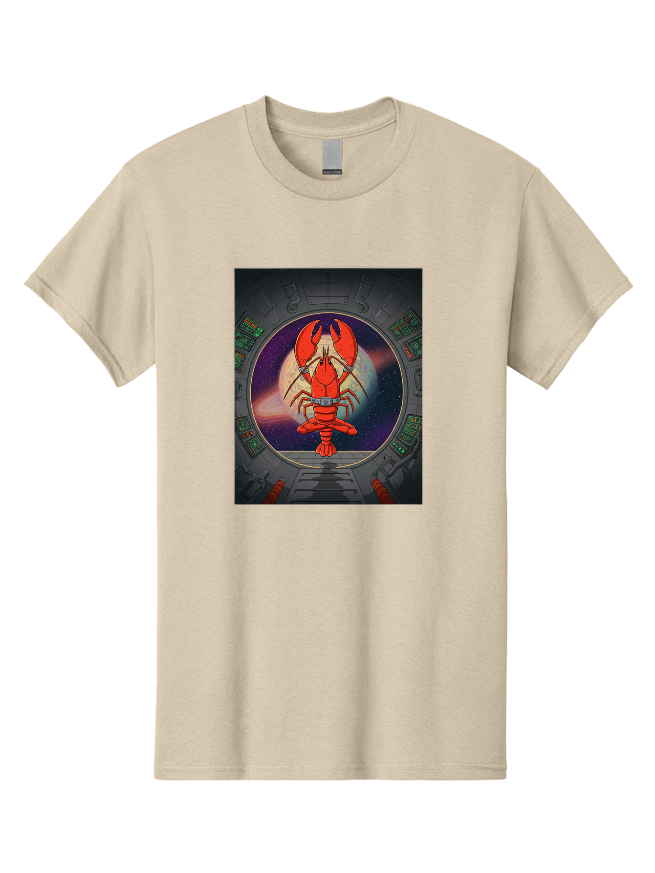 Lobster-In-Space Men'S Graphic Tee, 100% Cotton, Comfortable Casual Summer Wear, Machine Washable, Vintage Camera, Old Camera, Antique Camera, Black Camera, Classic Photography, Photography Equipment, Nostalgic Device, Film Camera, Camera Art Bak832