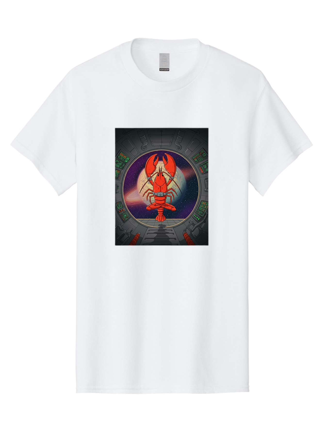 Lobster-In-Space Men'S Graphic Tee, 100% Cotton, Comfortable Casual Summer Wear, Machine Washable, Vintage Camera, Old Camera, Antique Camera, Black Camera, Classic Photography, Photography Equipment, Nostalgic Device, Film Camera, Camera Art Bak832