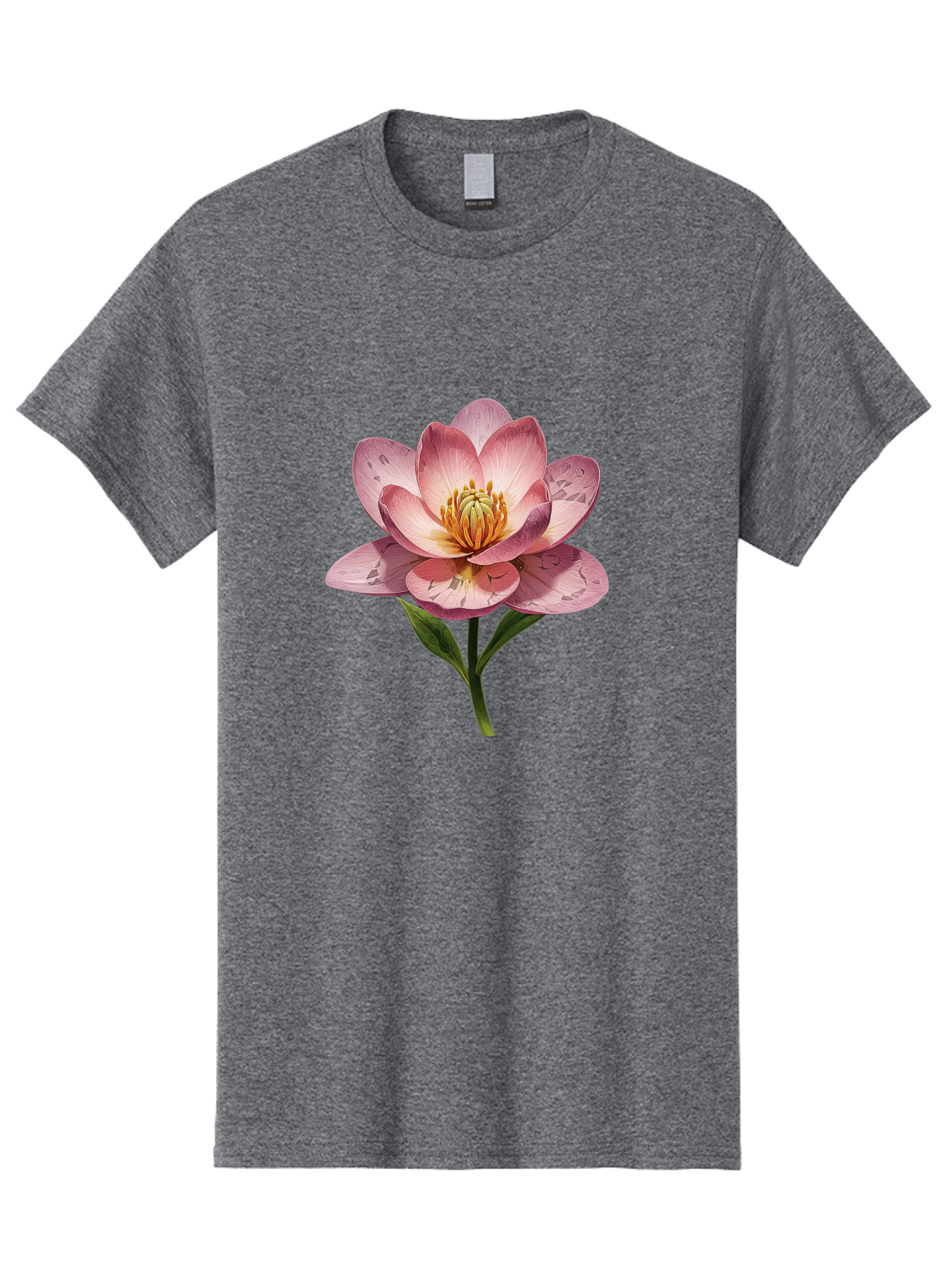 Lotus-Flower-2 Men'S Graphic Tee, 100% Cotton, Comfortable Casual Summer Wear, Machine Washable, Vintage Camera, Old Camera, Antique Camera, Black Camera, Classic Photography, Photography Equipment, Nostalgic Device, Film Camera, Camera Art Bak838