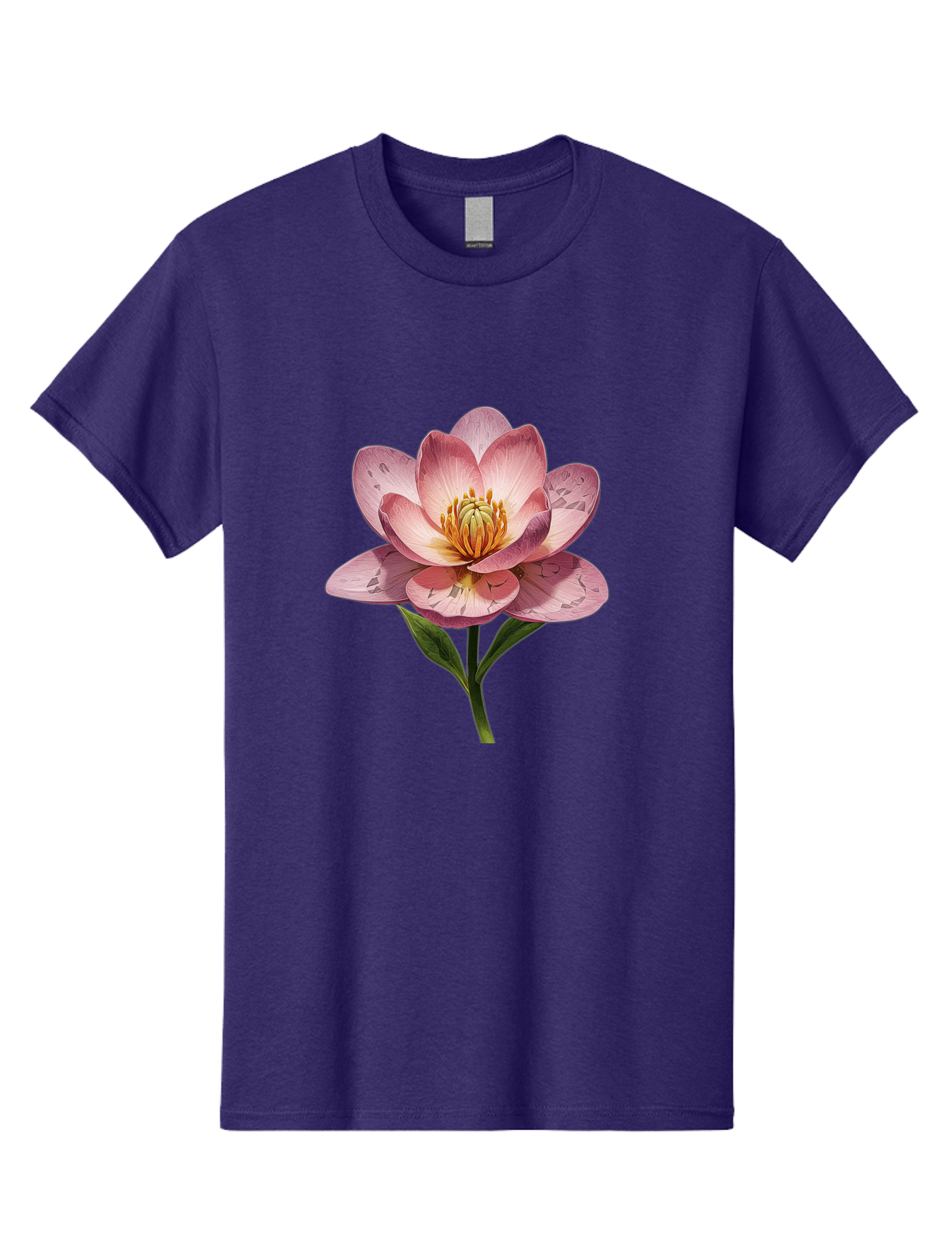 Lotus-Flower-2 Men'S Graphic Tee, 100% Cotton, Comfortable Casual Summer Wear, Machine Washable, Vintage Camera, Old Camera, Antique Camera, Black Camera, Classic Photography, Photography Equipment, Nostalgic Device, Film Camera, Camera Art Bak838