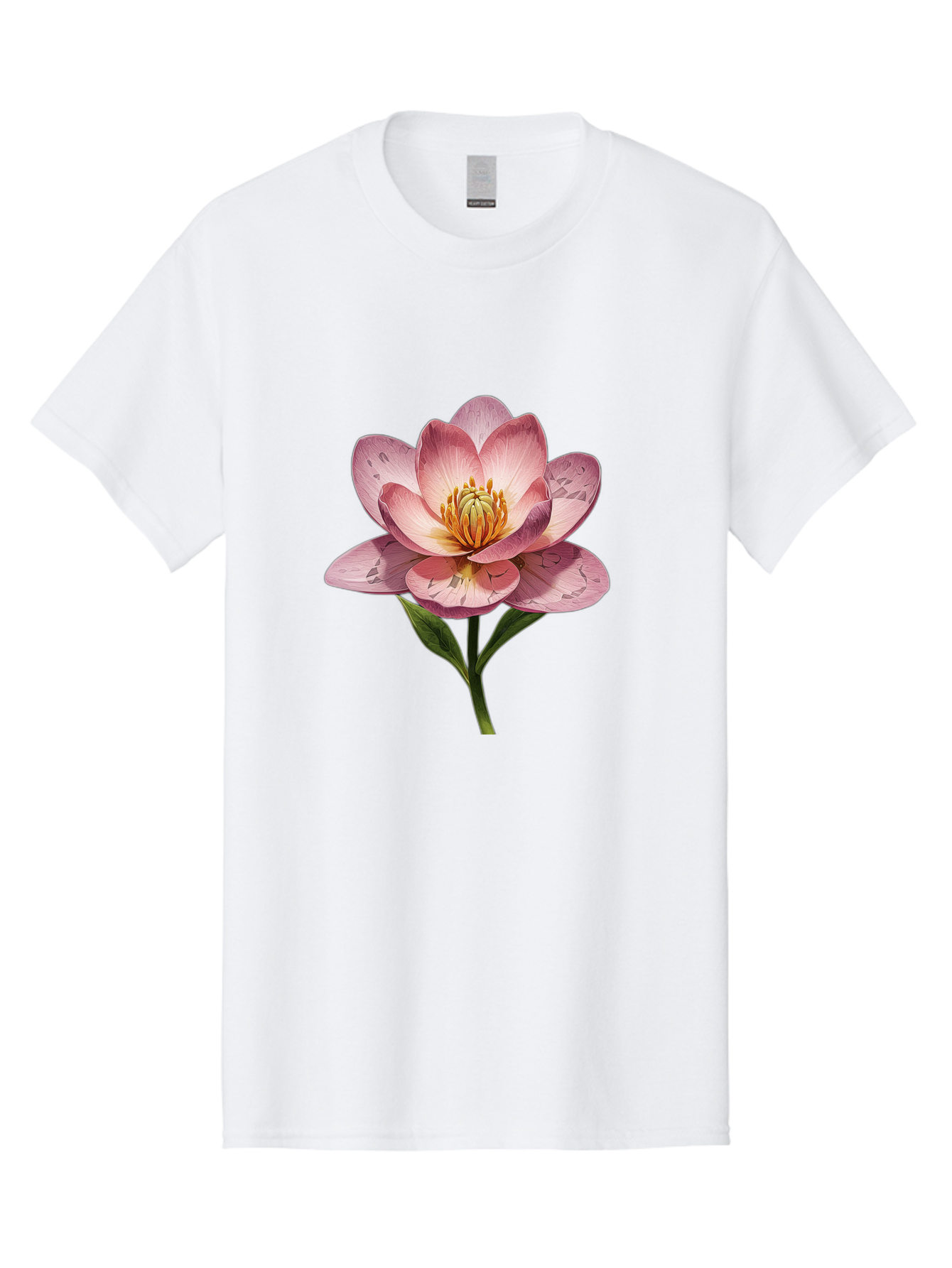 Lotus-Flower-2 Men'S Graphic Tee, 100% Cotton, Comfortable Casual Summer Wear, Machine Washable, Vintage Camera, Old Camera, Antique Camera, Black Camera, Classic Photography, Photography Equipment, Nostalgic Device, Film Camera, Camera Art Bak838