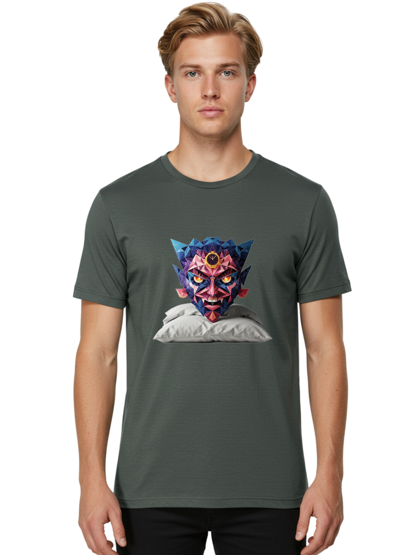 Majora-S-Mask Men'S Graphic Tee, 100% Cotton, Comfortable Casual Summer Wear, Machine Washable, Vintage Camera, Old Camera, Antique Camera, Black Camera, Classic Photography, Photography Equipment, Nostalgic Device, Film Camera, Camera Art Bak850